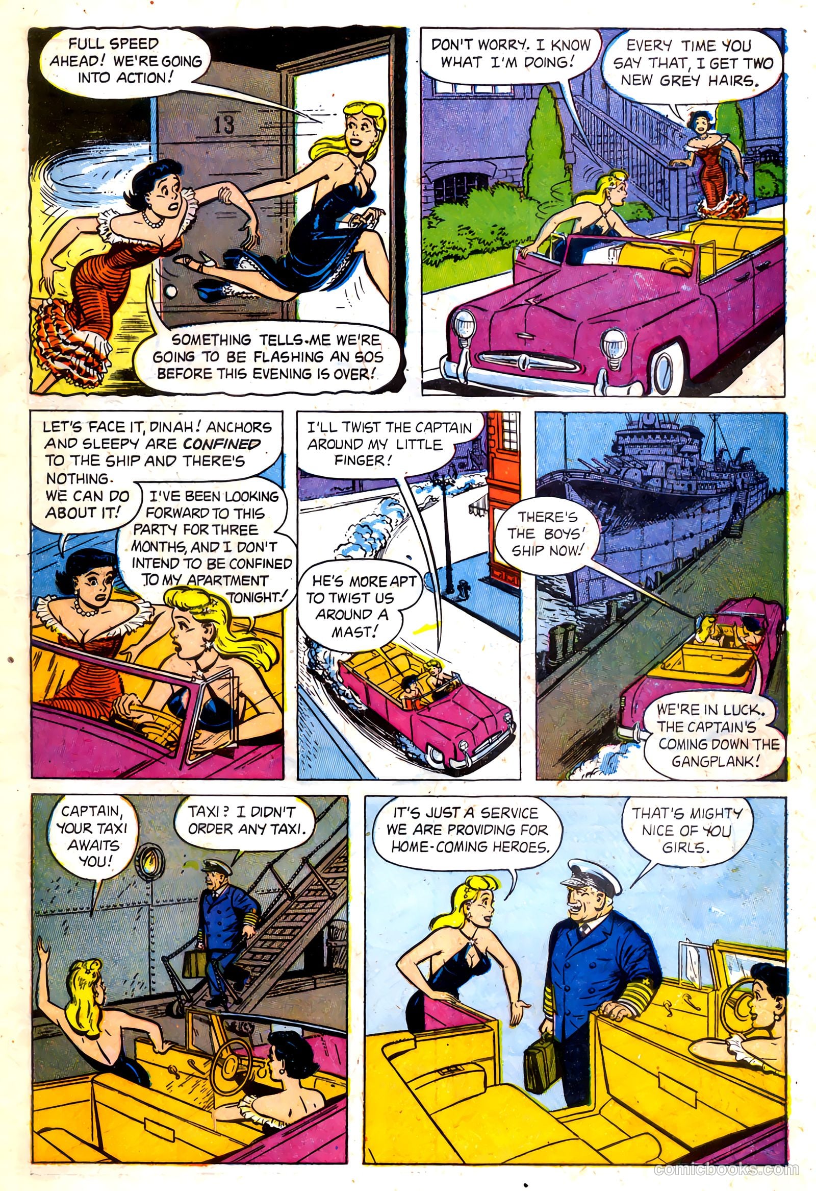 Anchors, The Salt Water Daffy #4 (1953) — page 10 of 37