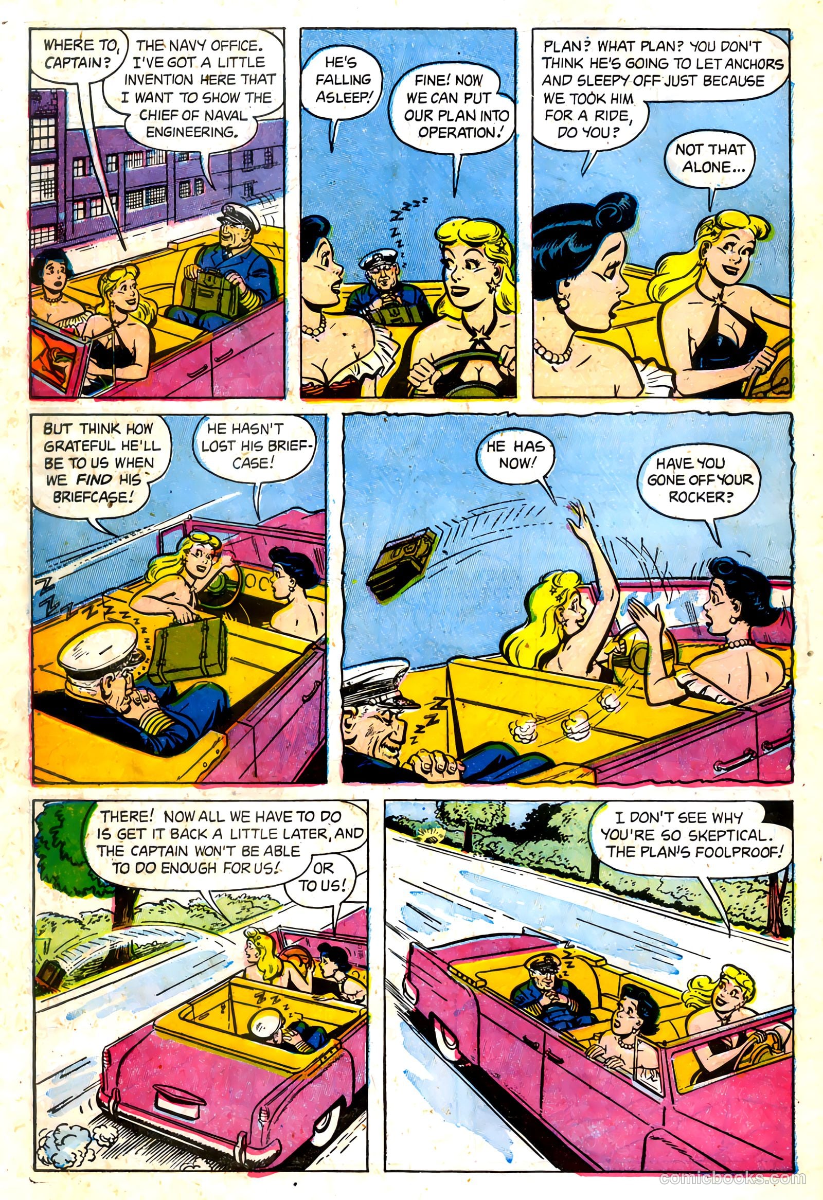 Anchors, The Salt Water Daffy #4 (1953) — page 11 of 37