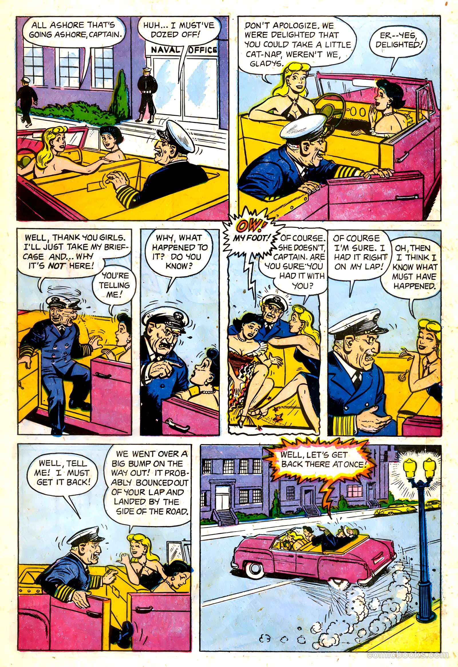 Anchors, The Salt Water Daffy #4 (1953) — page 12 of 37