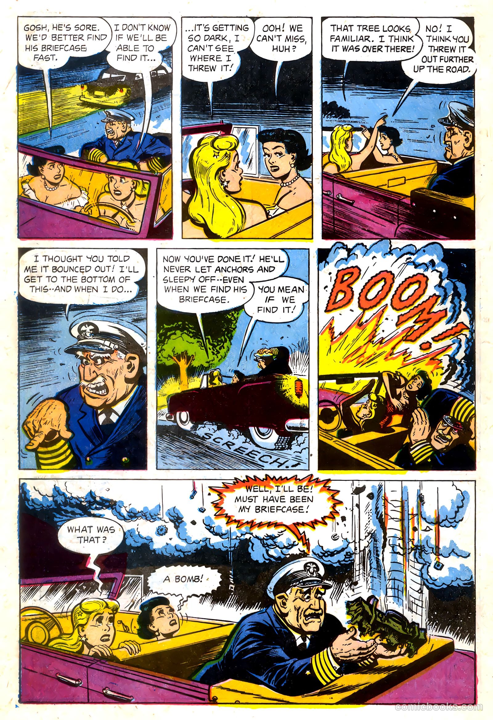 Anchors, The Salt Water Daffy #4 (1953) — page 13 of 37