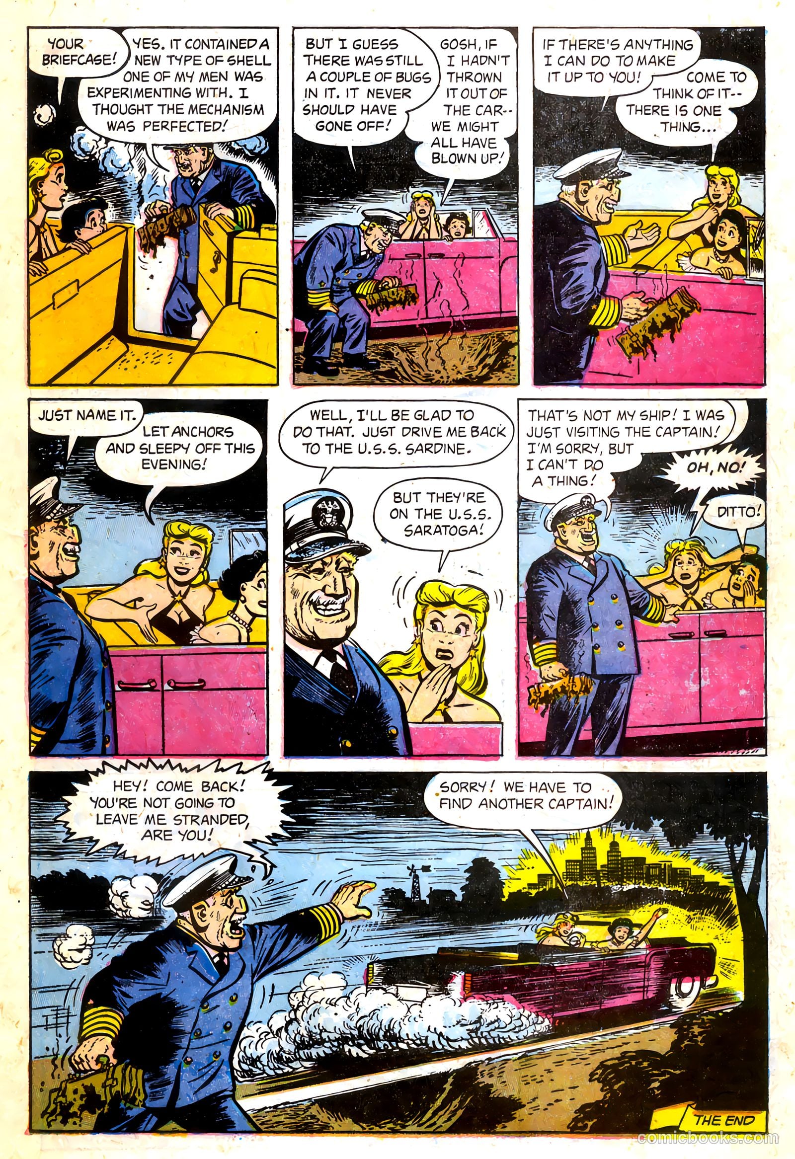 Anchors, The Salt Water Daffy #4 (1953) — page 14 of 37