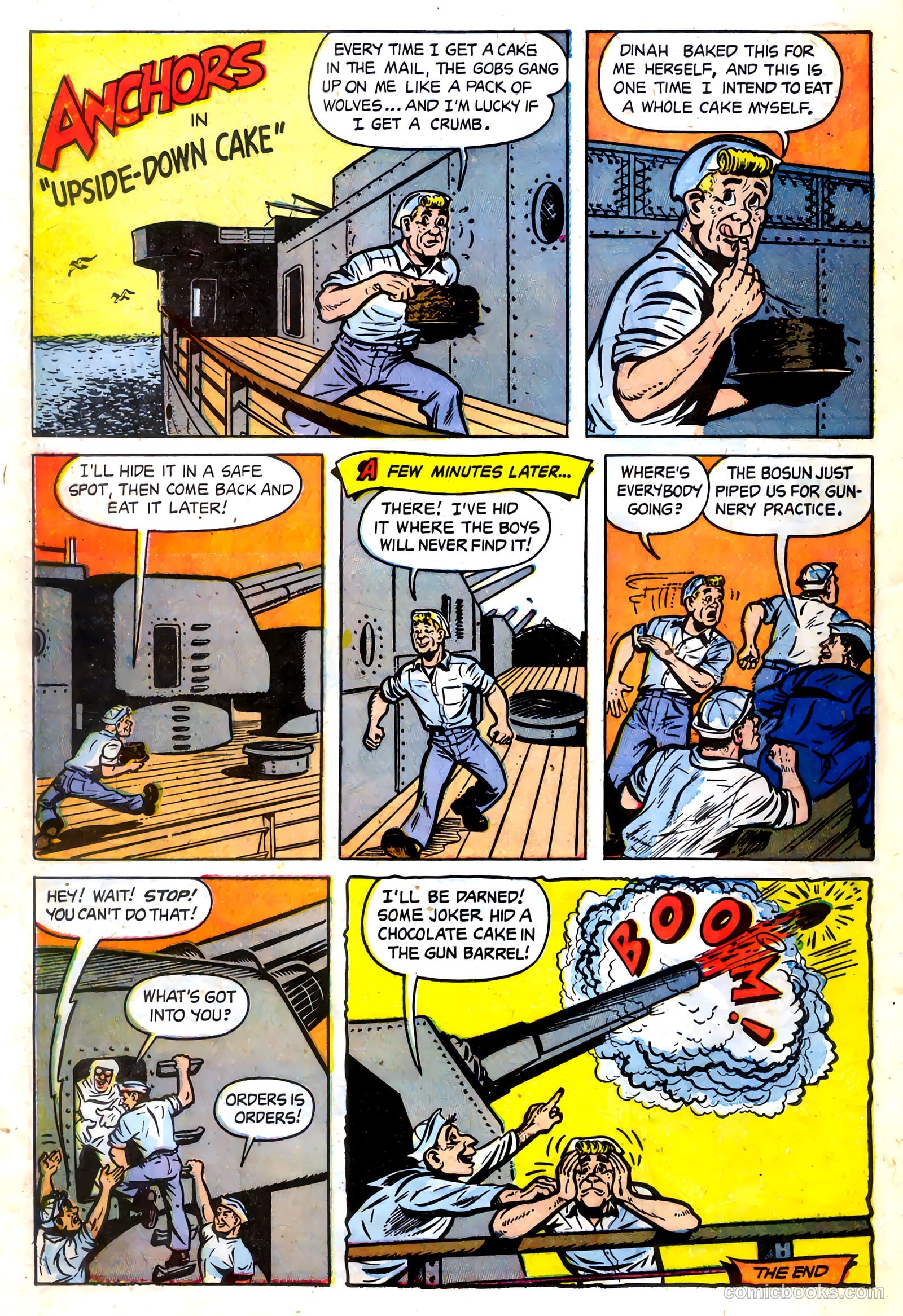 Anchors, The Salt Water Daffy #4 (1953) — page 15 of 37