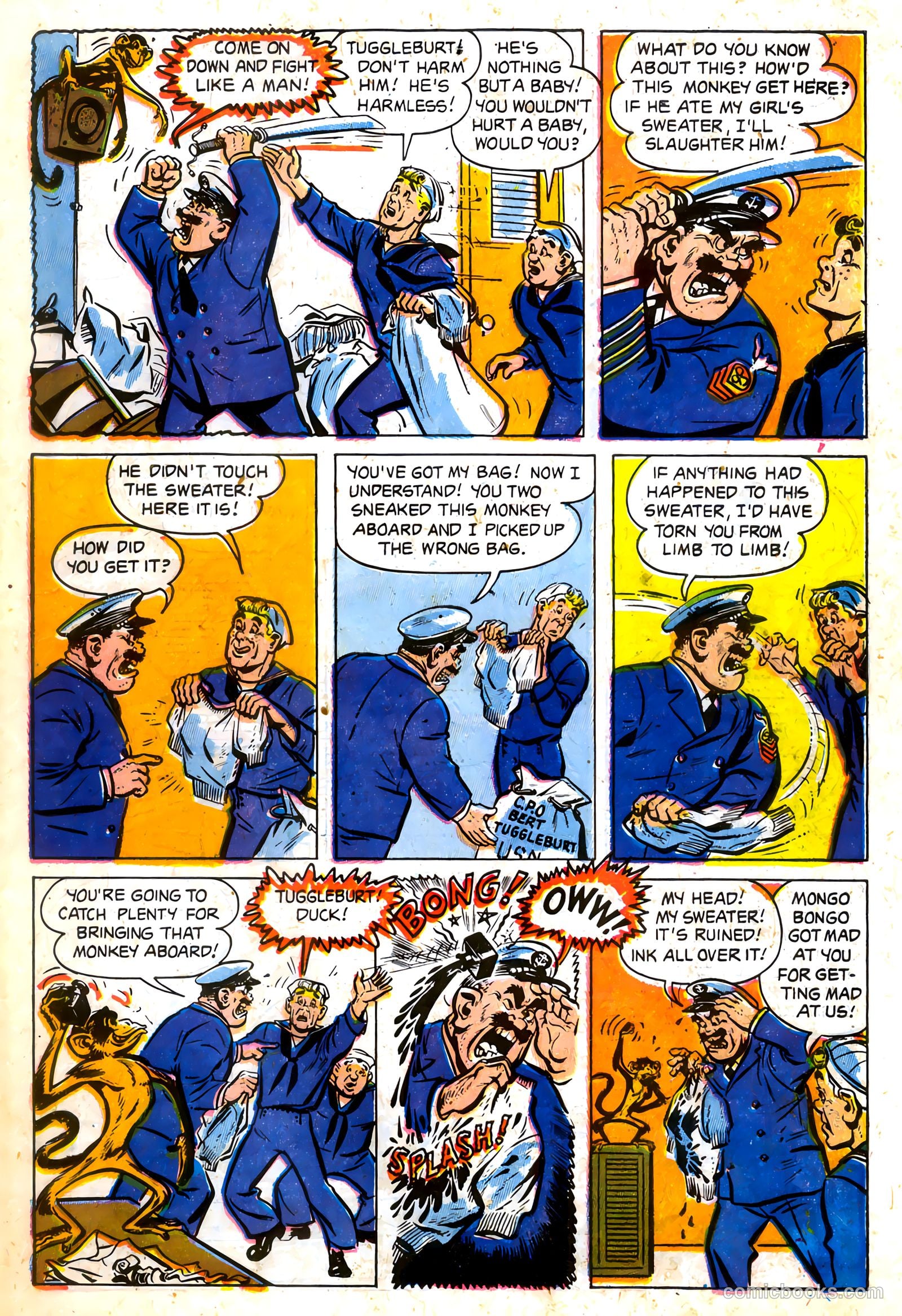 Anchors, The Salt Water Daffy #4 (1953) — page 20 of 37
