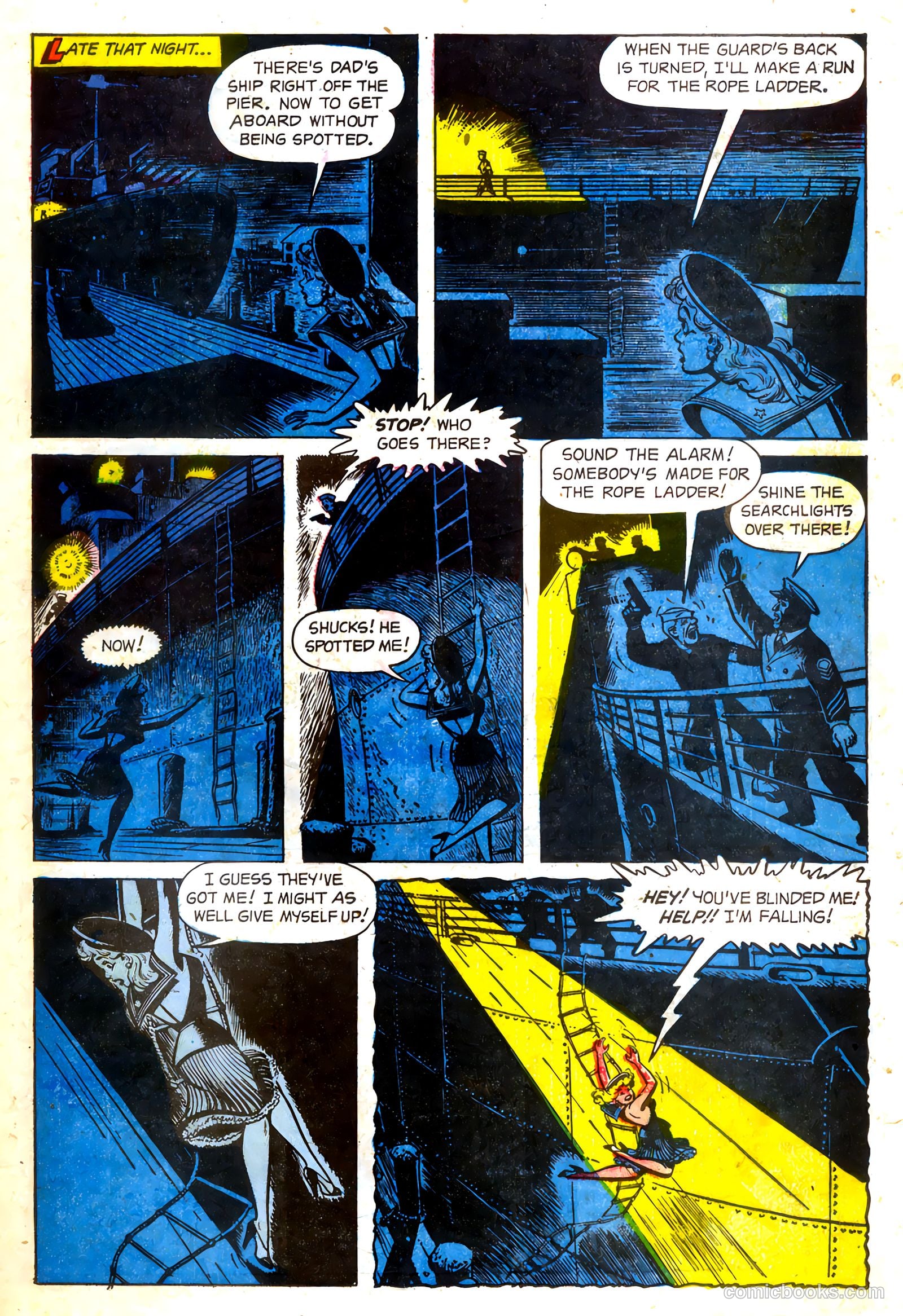 Anchors, The Salt Water Daffy #4 (1953) — page 24 of 37