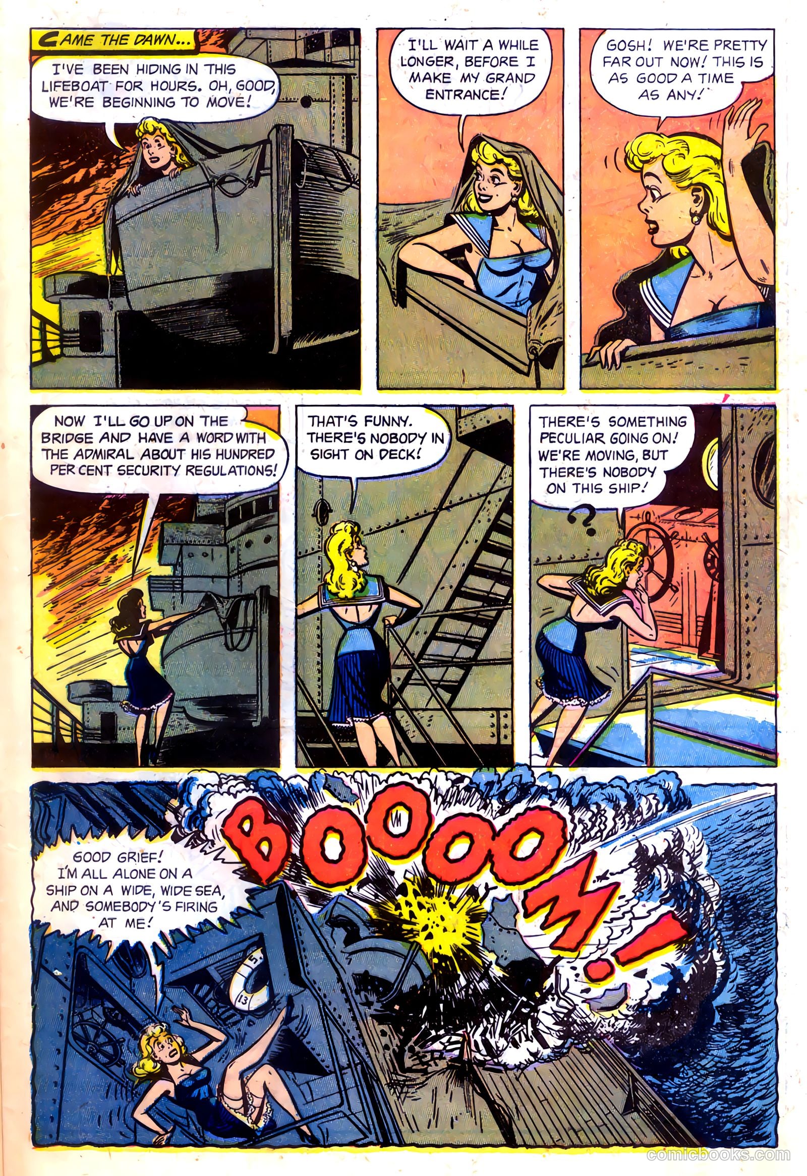Anchors, The Salt Water Daffy #4 (1953) — page 26 of 37