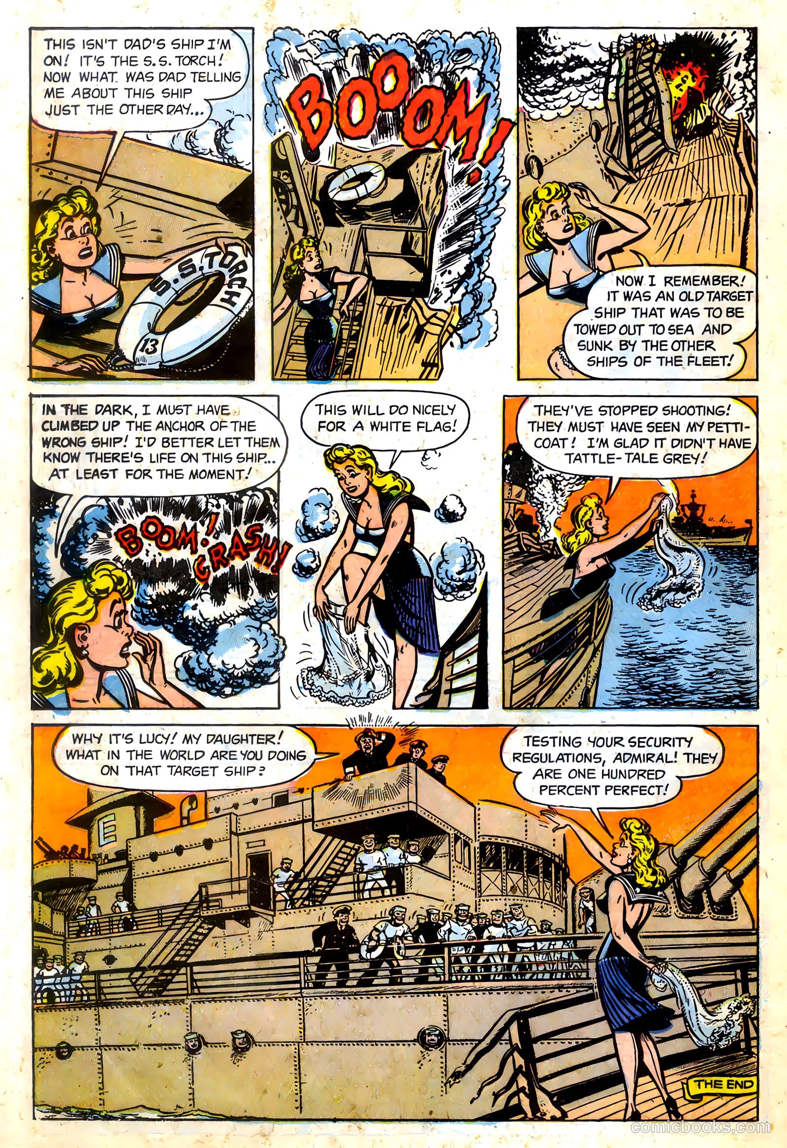 Anchors, The Salt Water Daffy #4 (1953) — page 27 of 37