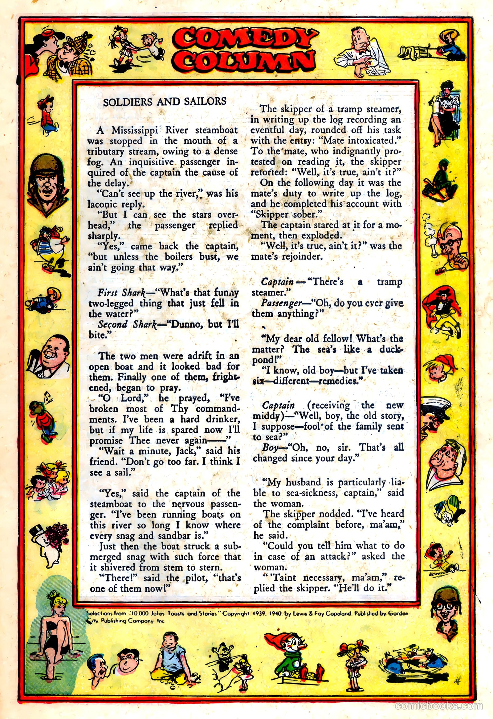 Anchors, The Salt Water Daffy #4 (1953) — page 28 of 37