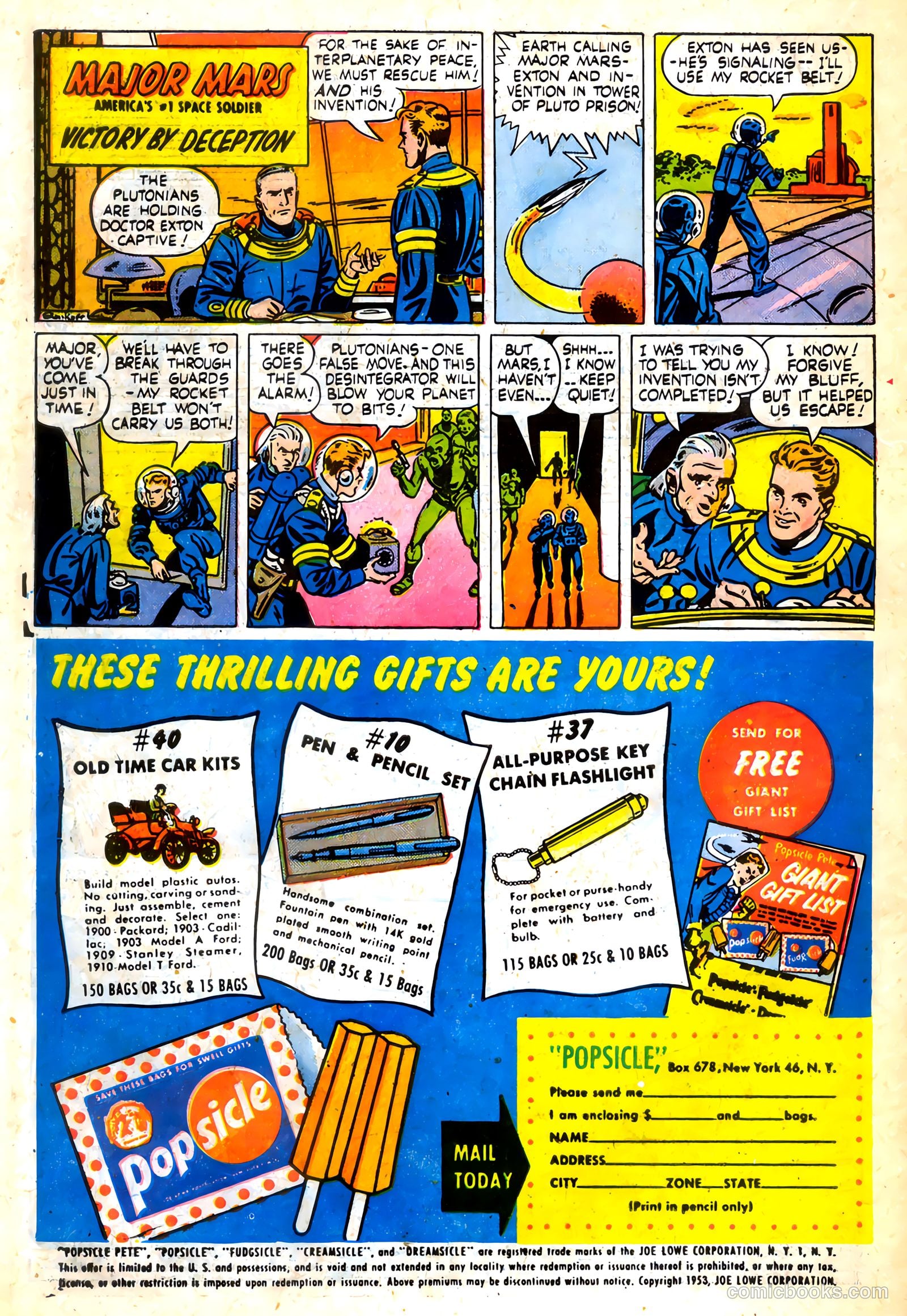 Anchors, The Salt Water Daffy #4 (1953) — page 35 of 37