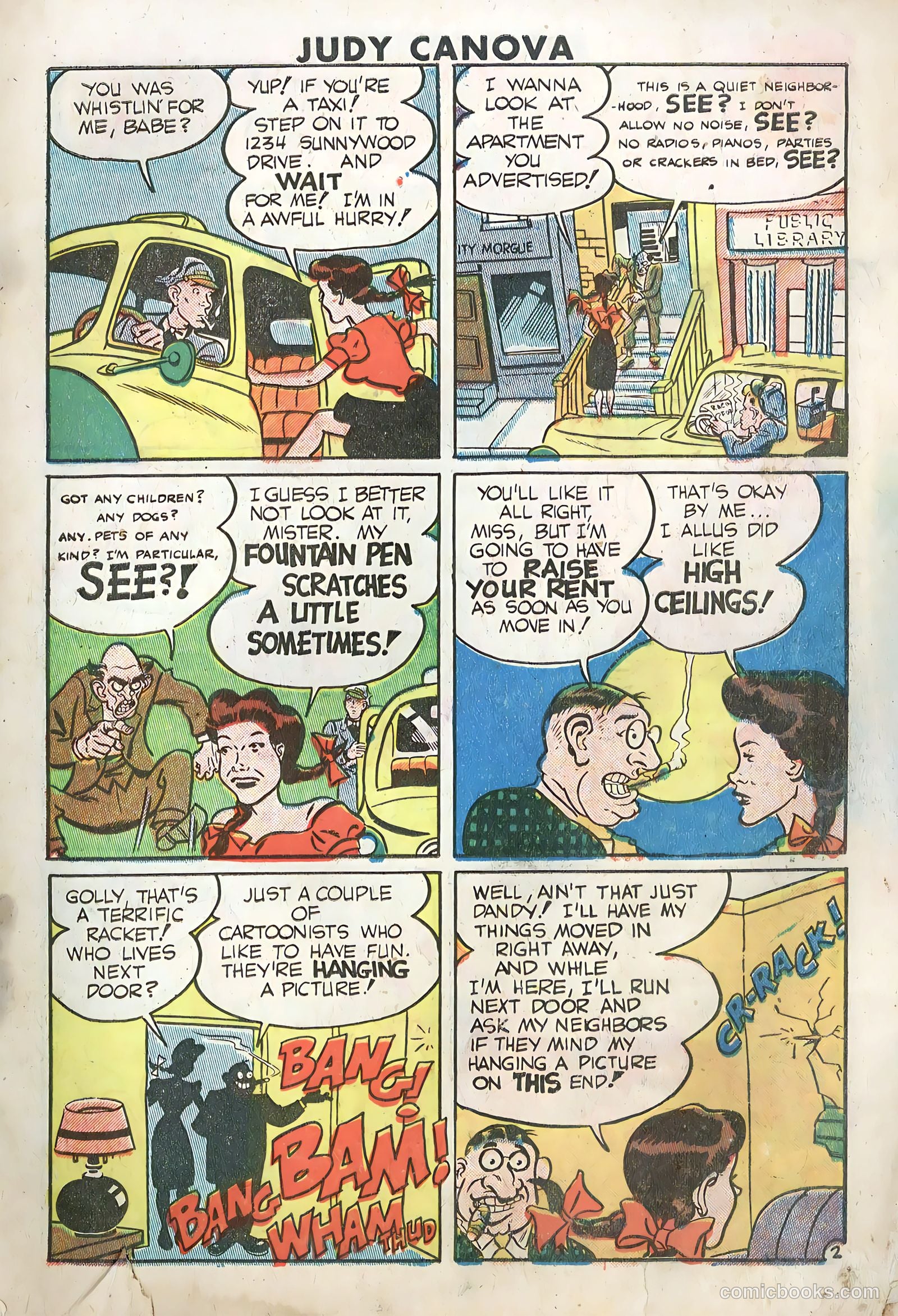 Judy Canova #3 (1950) — page 3 of 36