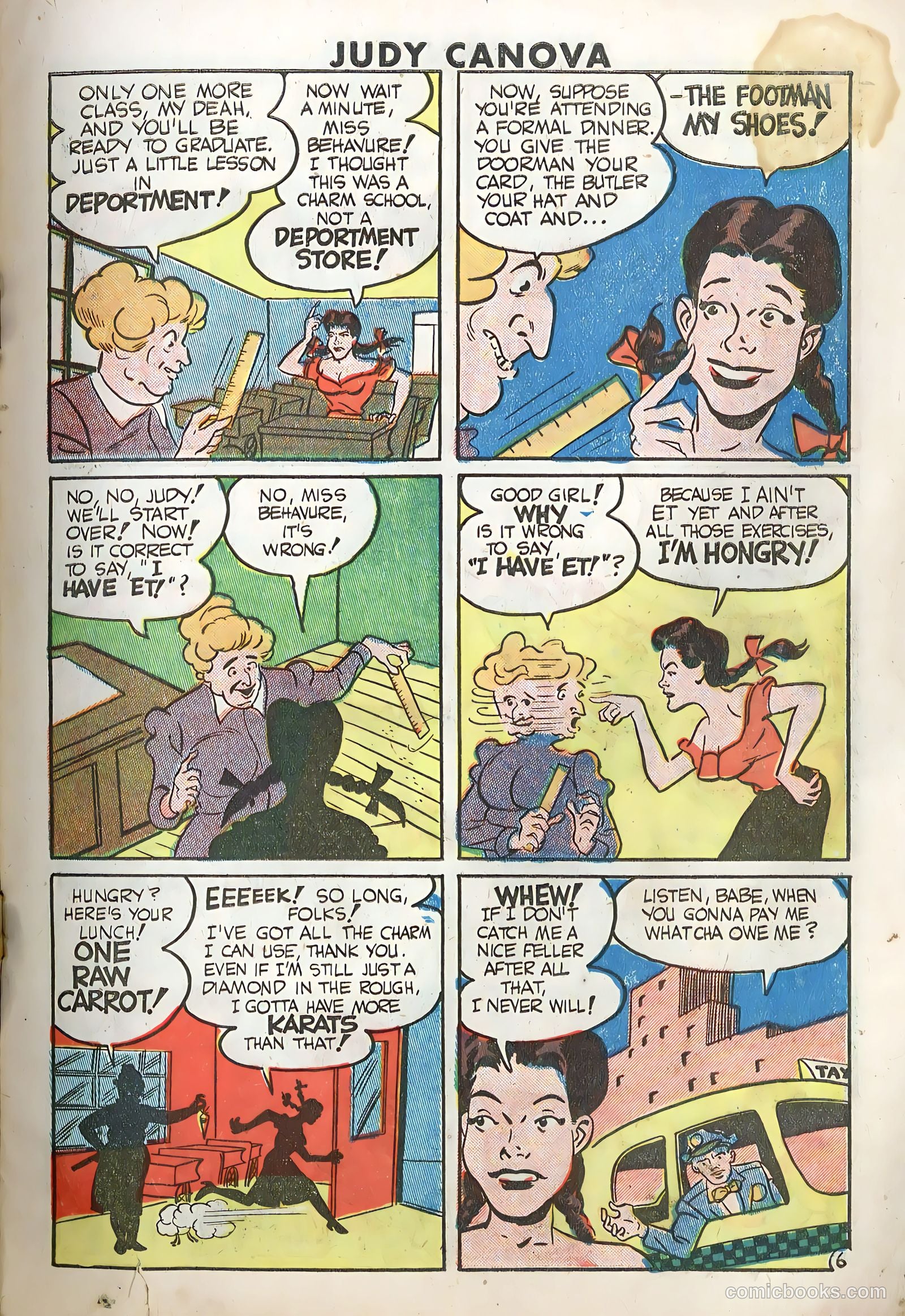 Judy Canova #3 (1950) — page 7 of 36