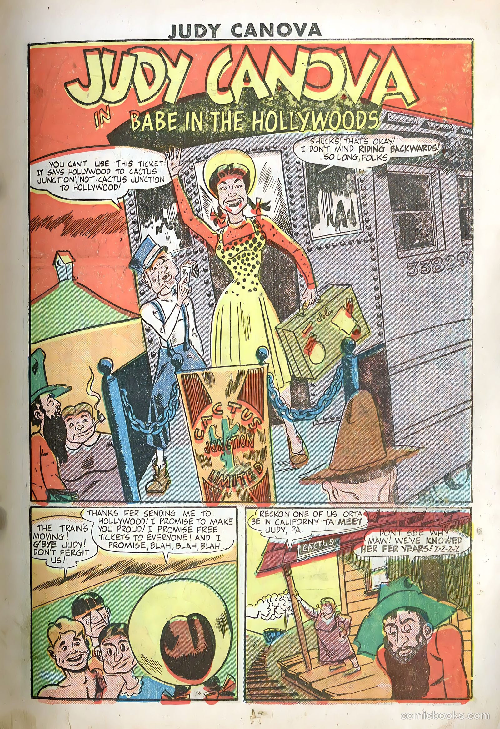 Judy Canova #3 (1950) — page 11 of 36