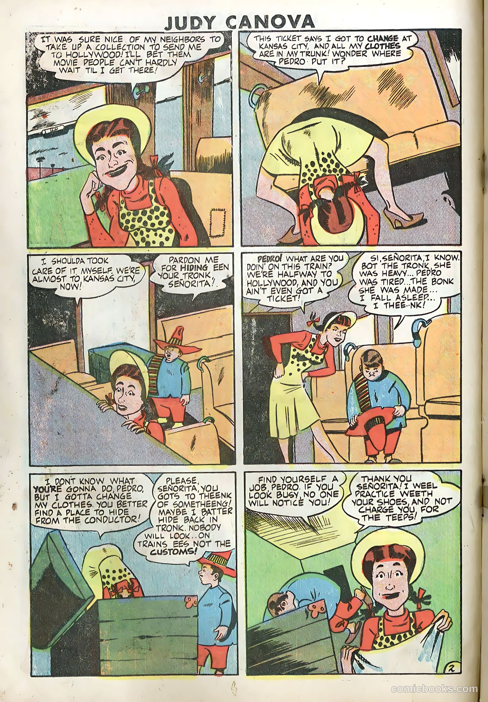 Judy Canova #3 (1950) — page 12 of 36