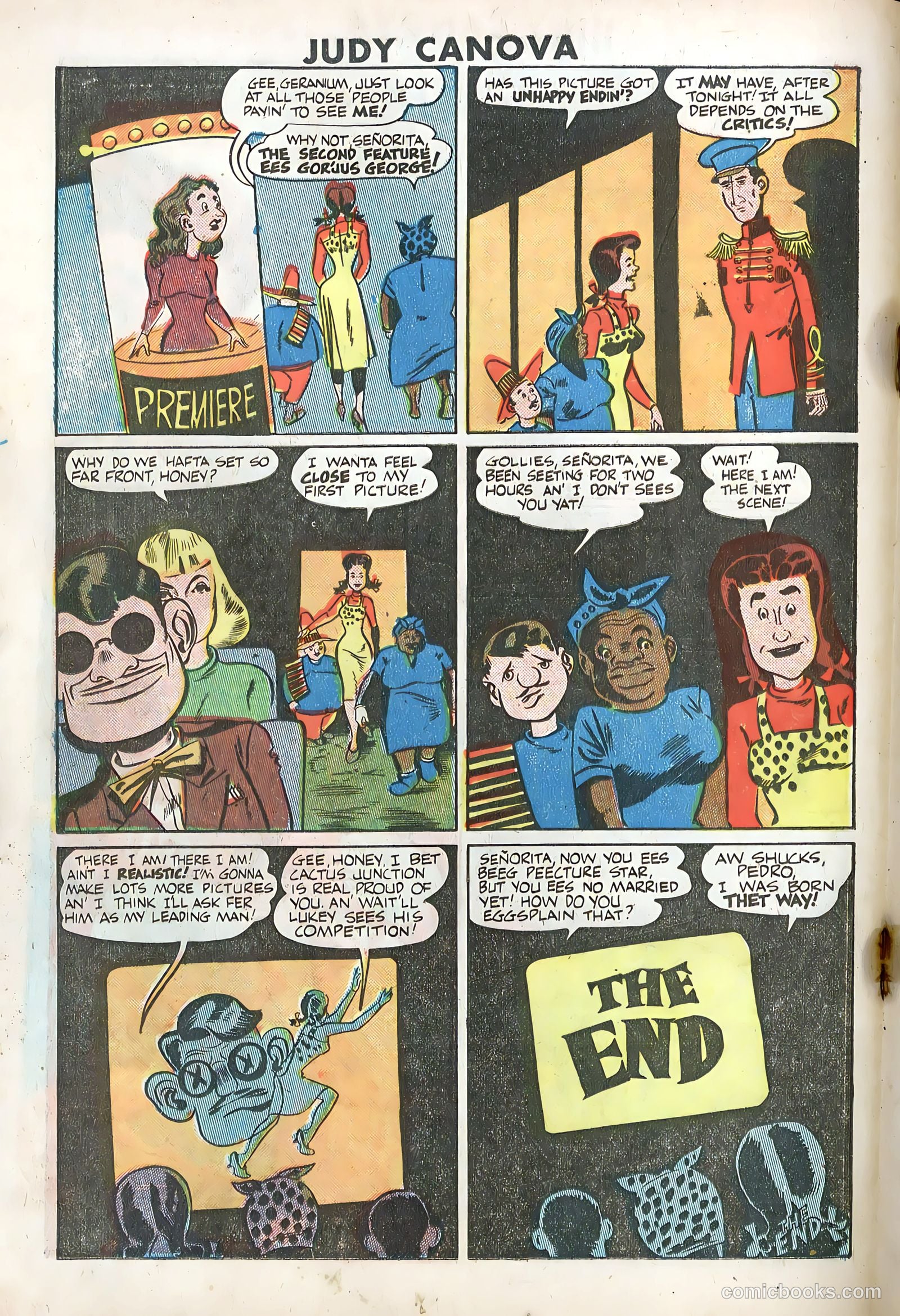 Judy Canova #3 (1950) — page 18 of 36