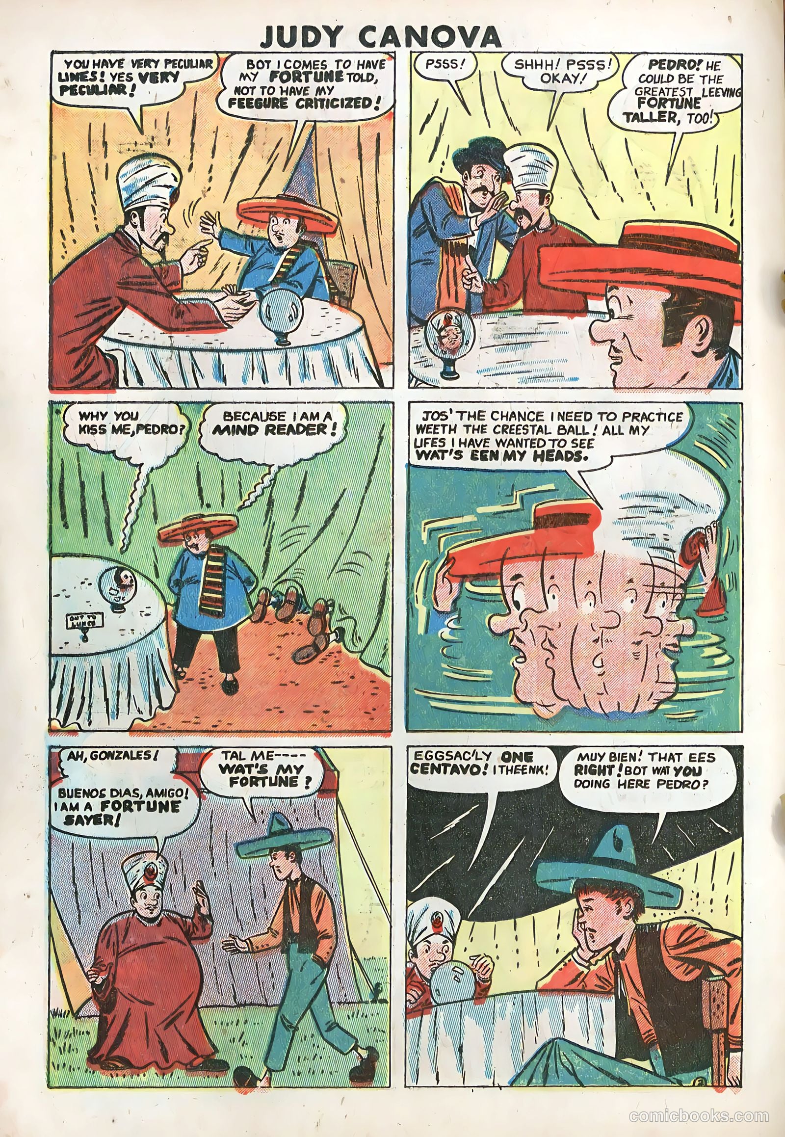 Judy Canova #3 (1950) — page 20 of 36