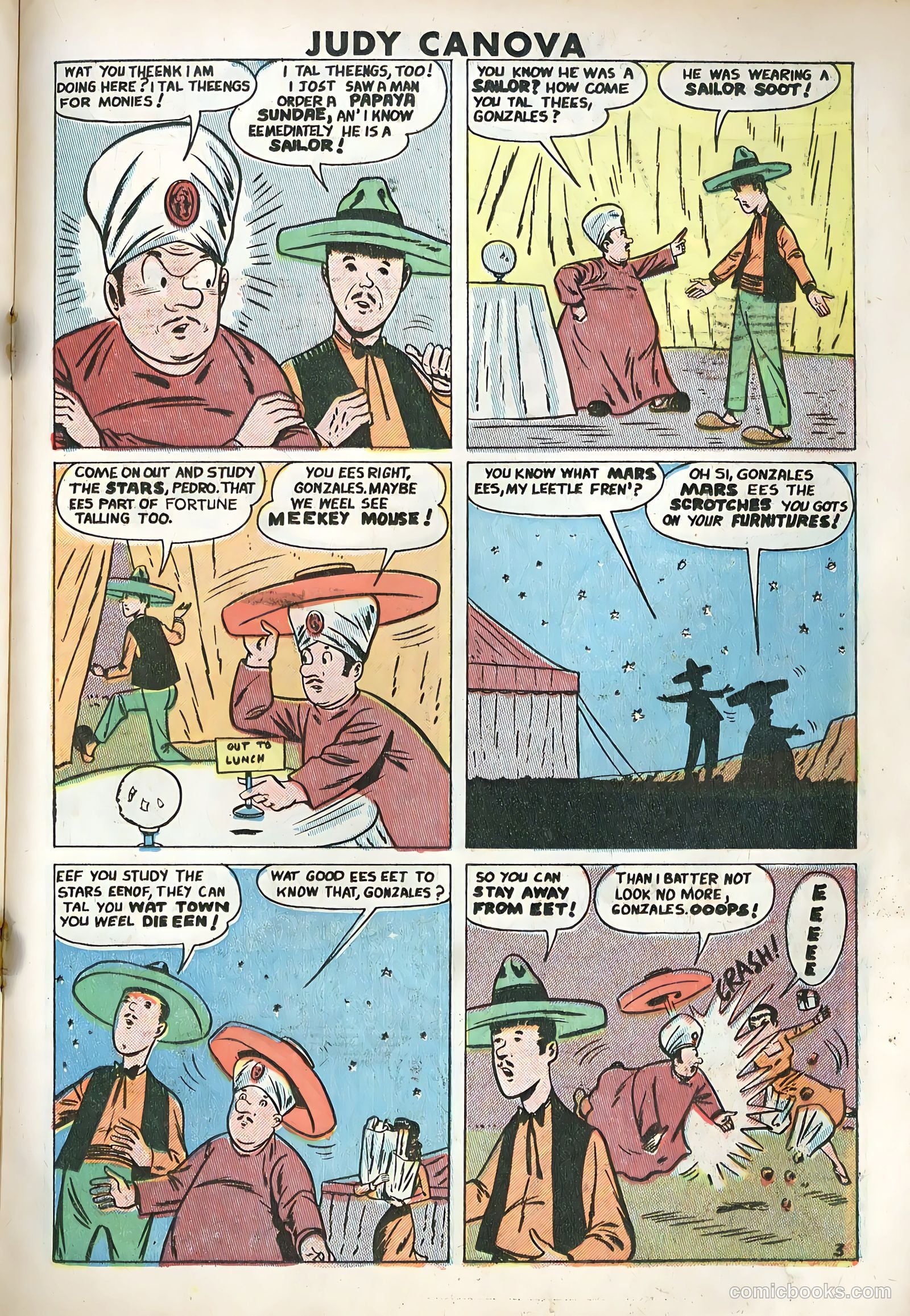 Judy Canova #3 (1950) — page 21 of 36