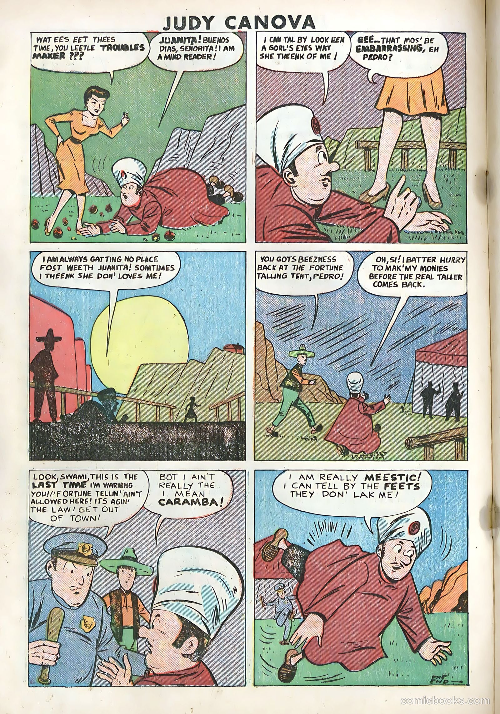 Judy Canova #3 (1950) — page 22 of 36