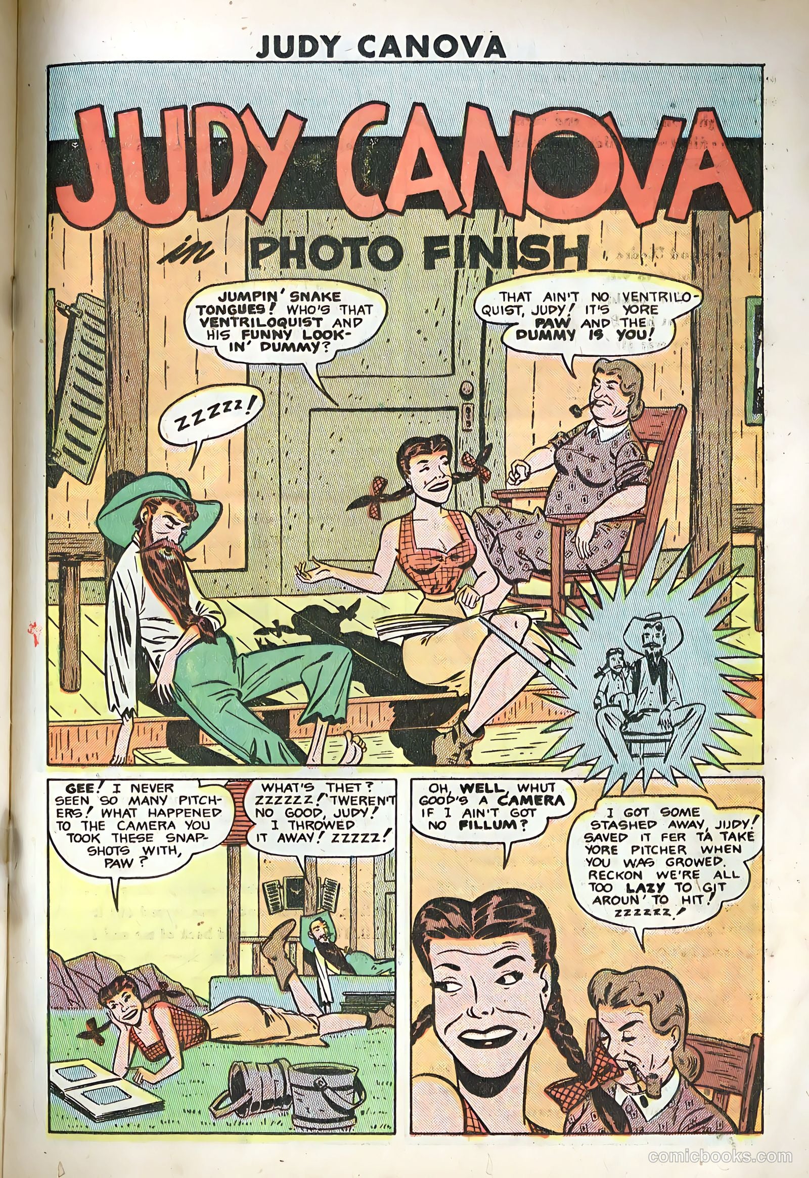 Judy Canova #3 (1950) — page 25 of 36