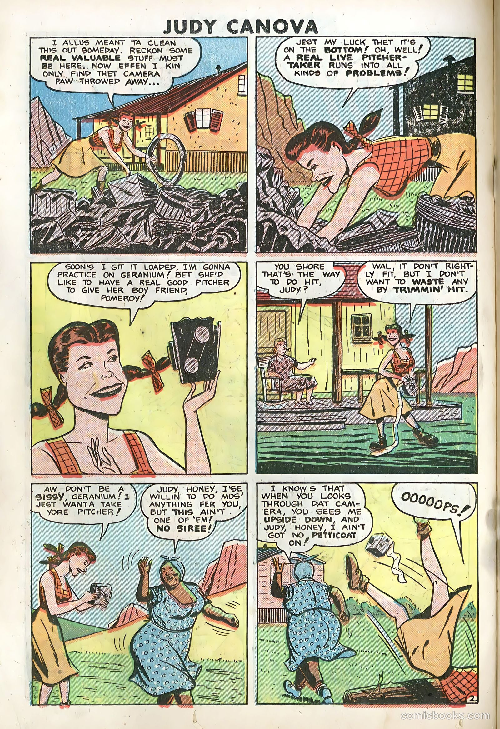 Judy Canova #3 (1950) — page 26 of 36