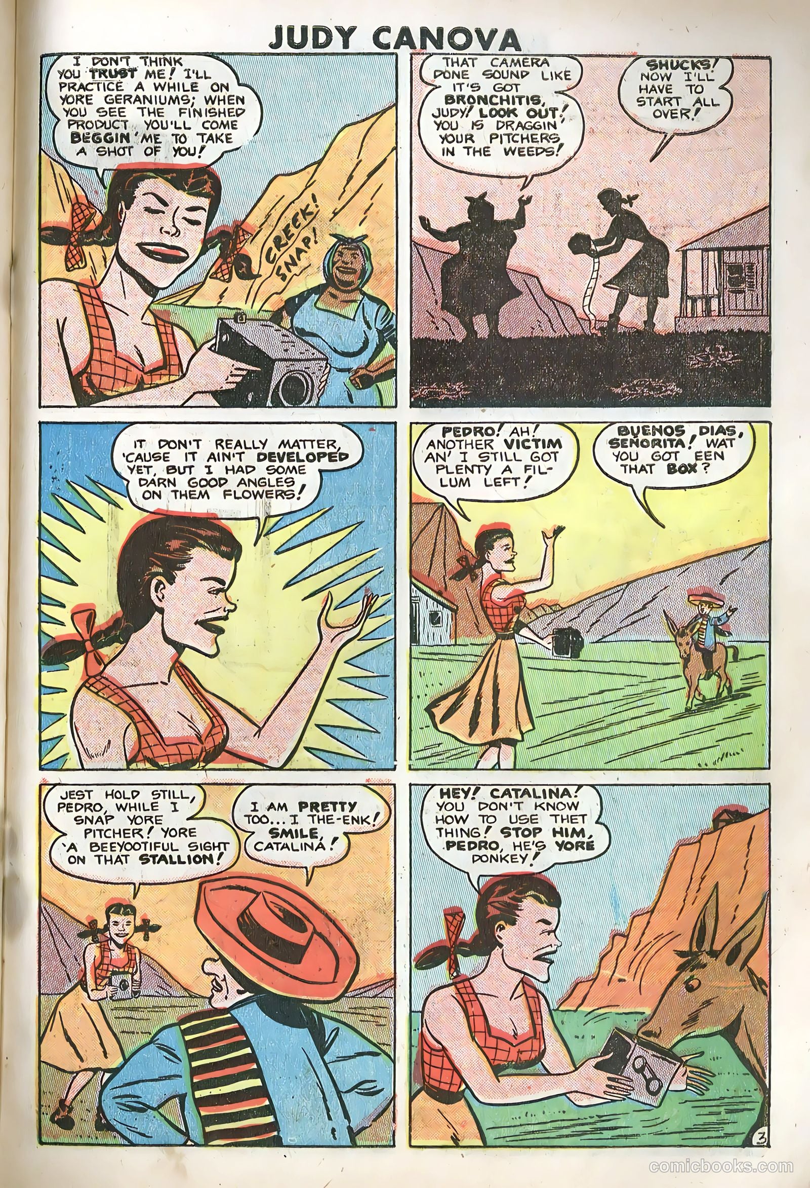 Judy Canova #3 (1950) — page 27 of 36