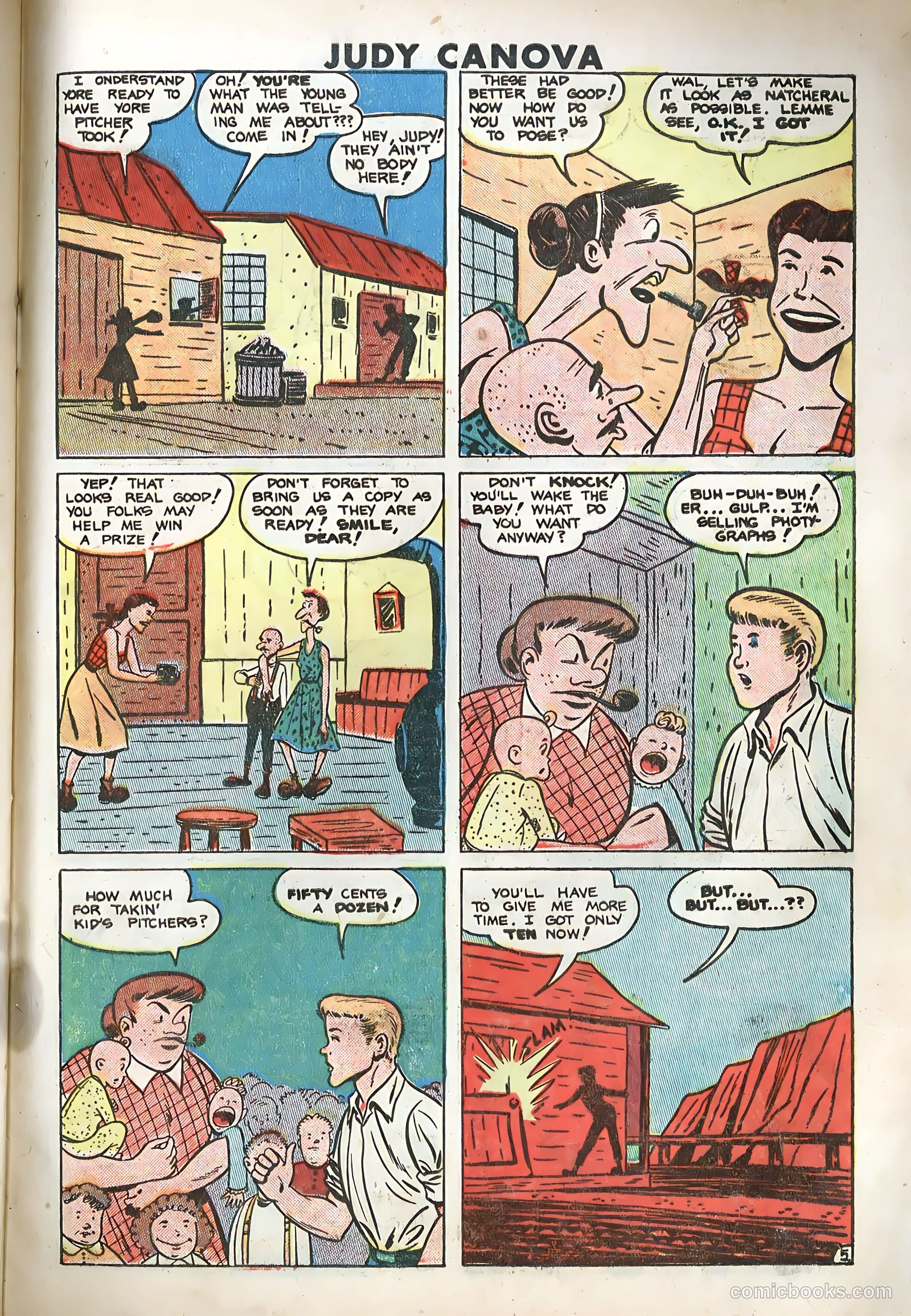 Judy Canova #3 (1950) — page 29 of 36