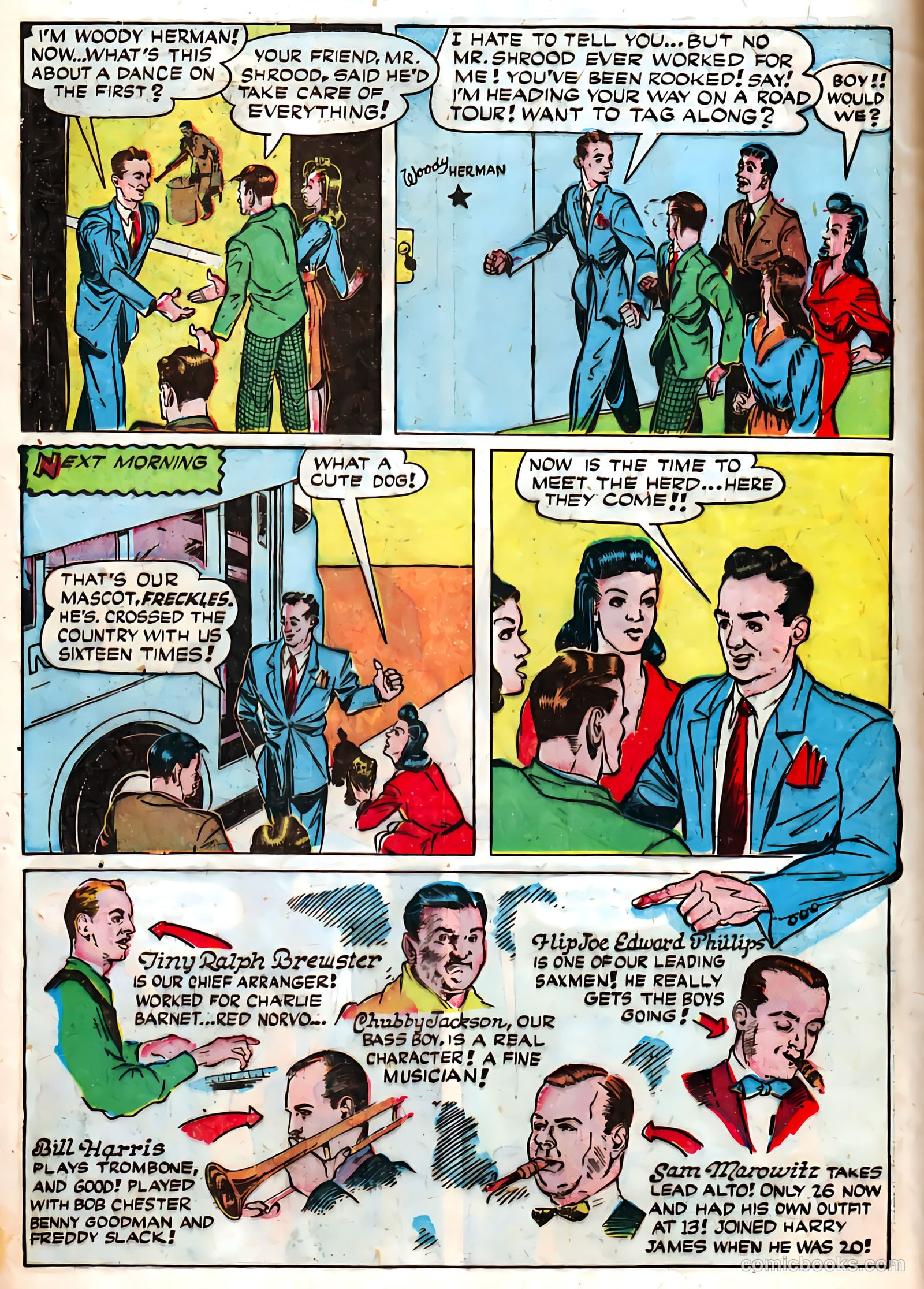 Juke Box Comics #1 (1948) — page 16 of 53
