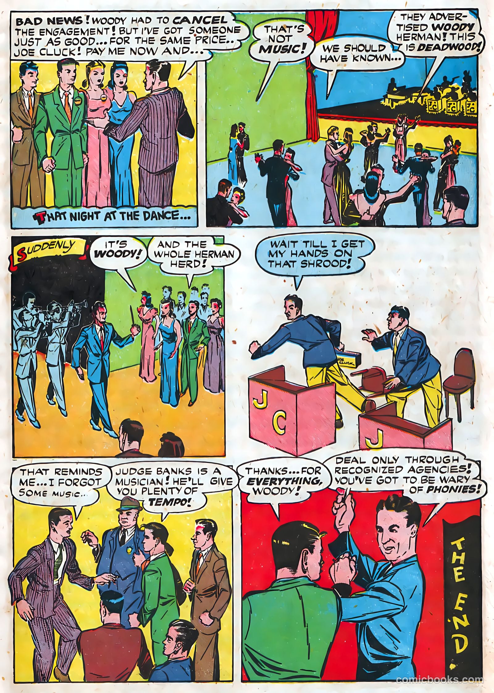 Juke Box Comics #1 (1948) — page 19 of 53