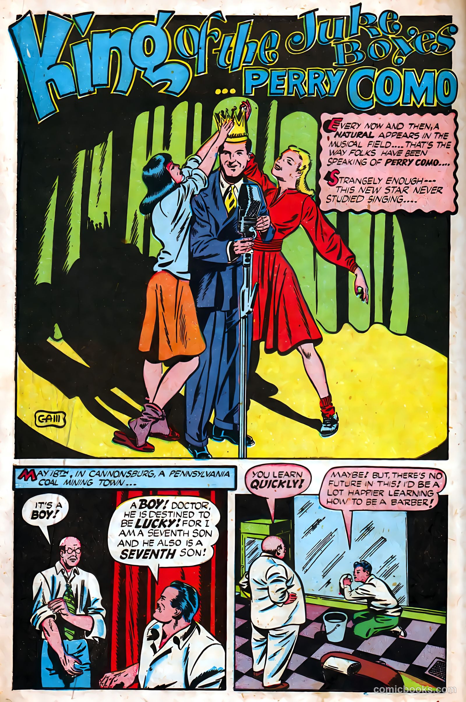 Juke Box Comics #1 (1948) — page 22 of 53