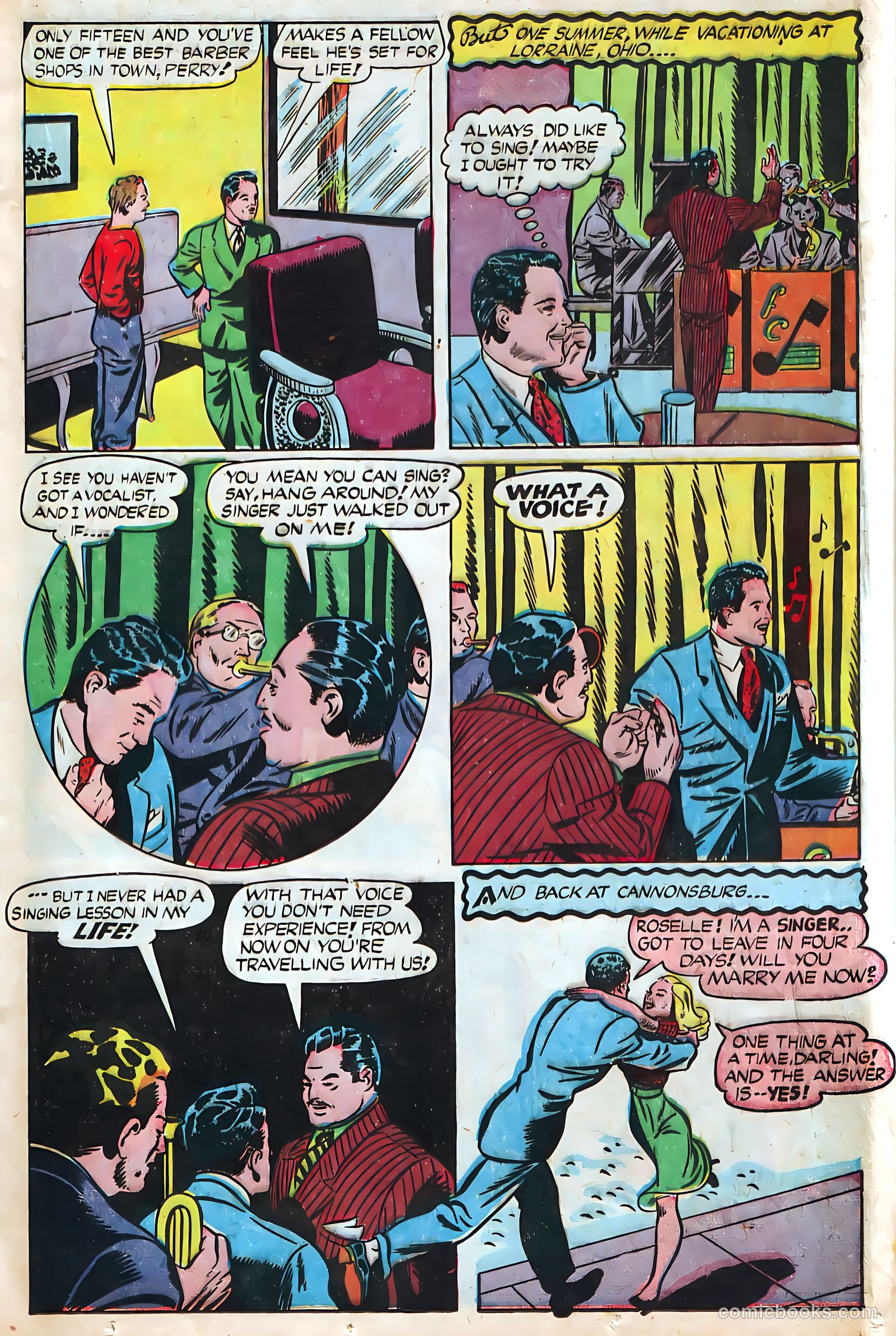Juke Box Comics #1 (1948) — page 23 of 53