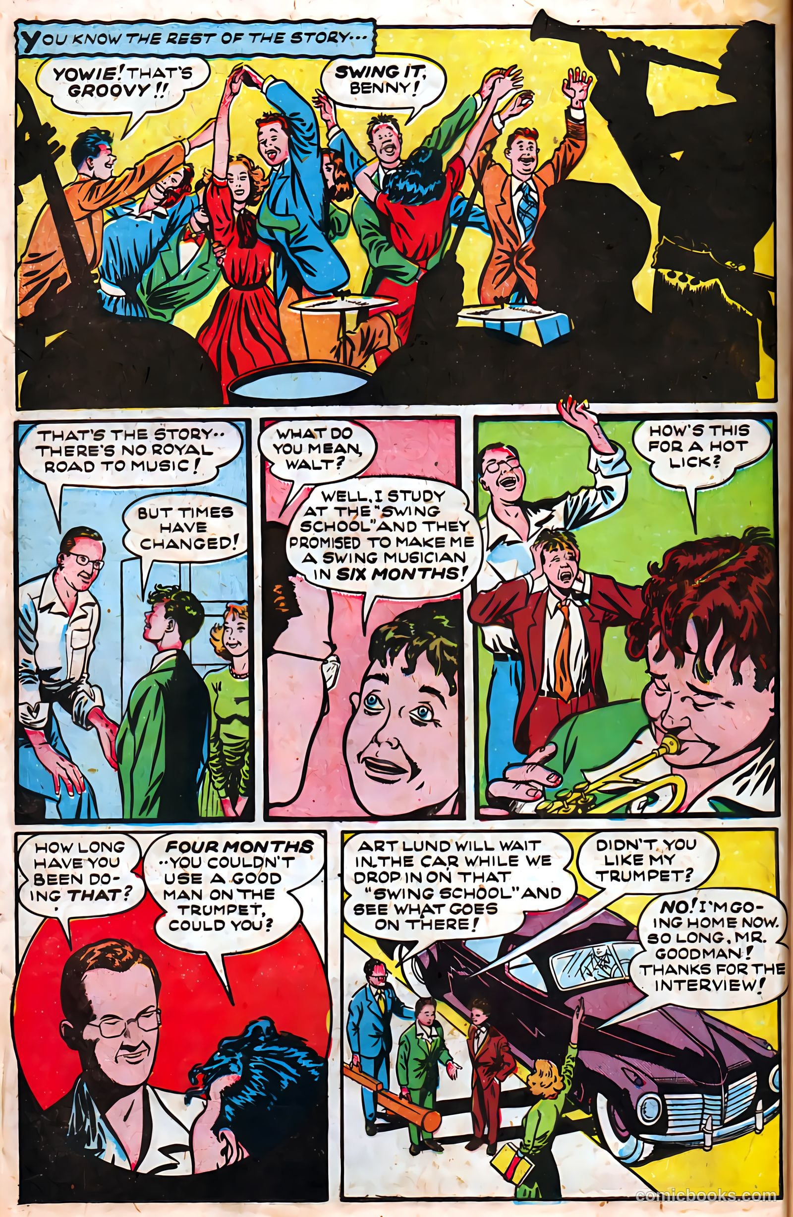 Juke Box Comics #1 (1948) — page 34 of 53