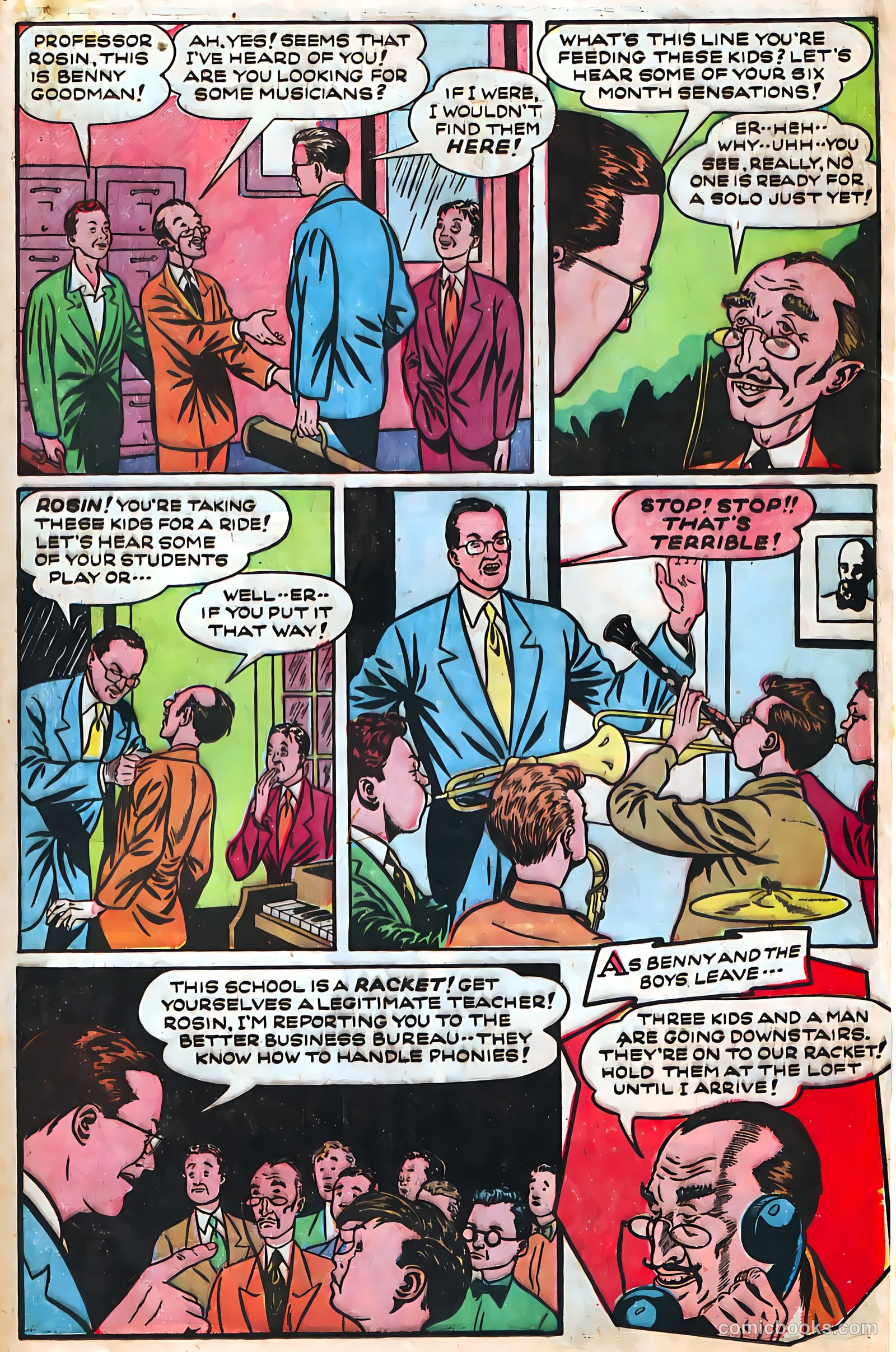 Juke Box Comics #1 (1948) — page 35 of 53