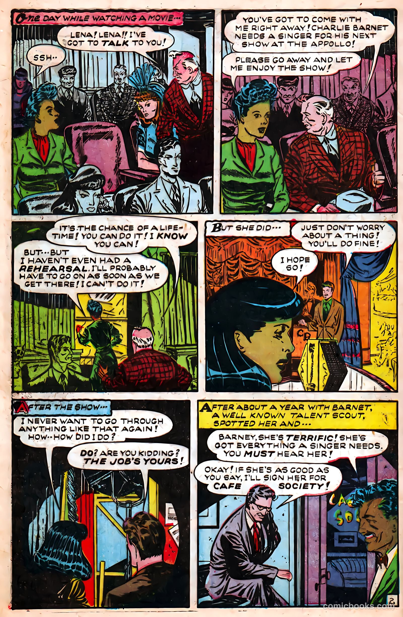 Juke Box Comics #2 (1948) — page 40 of 53