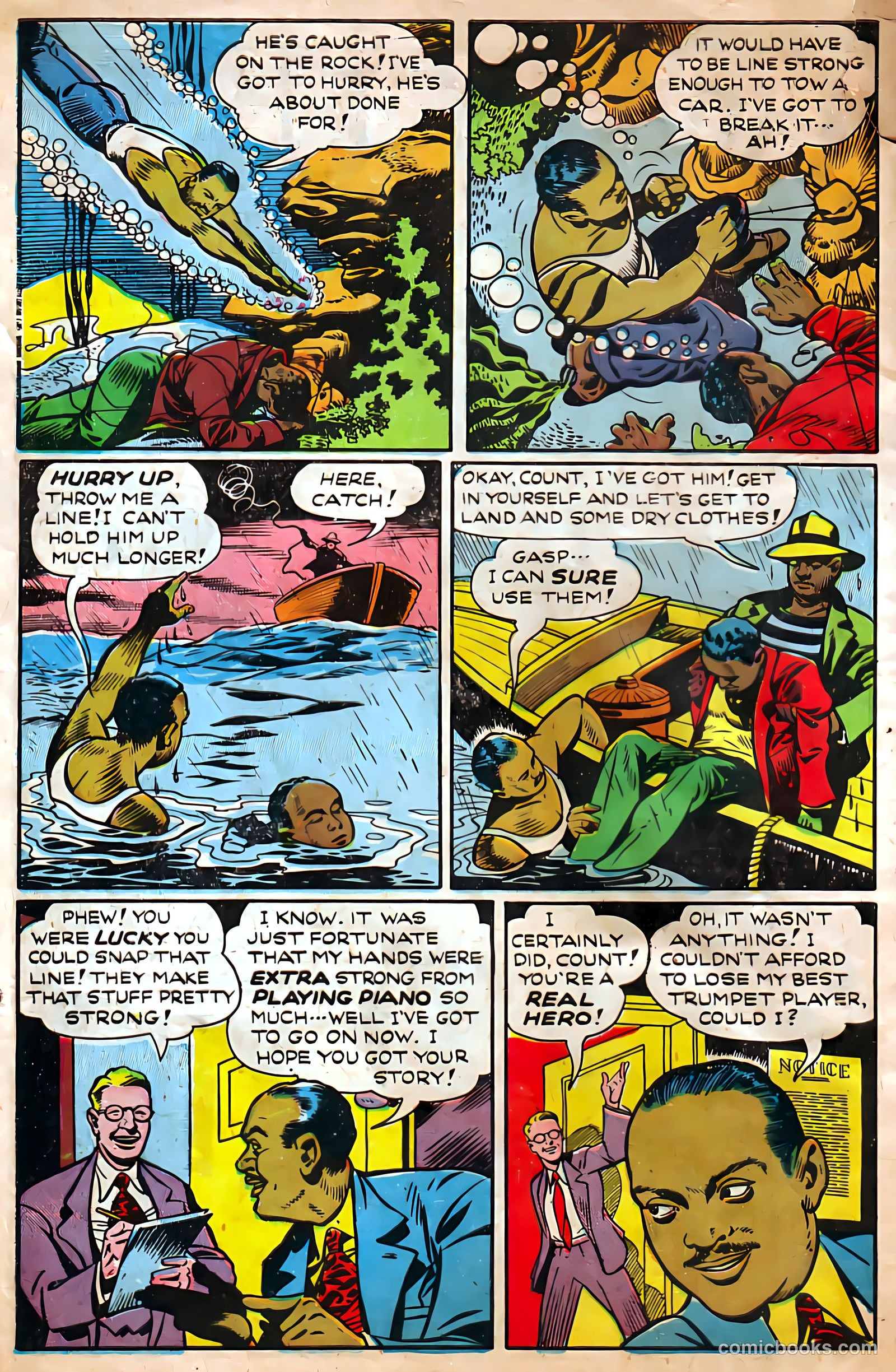Juke Box Comics #3 (1948) — page 10 of 53