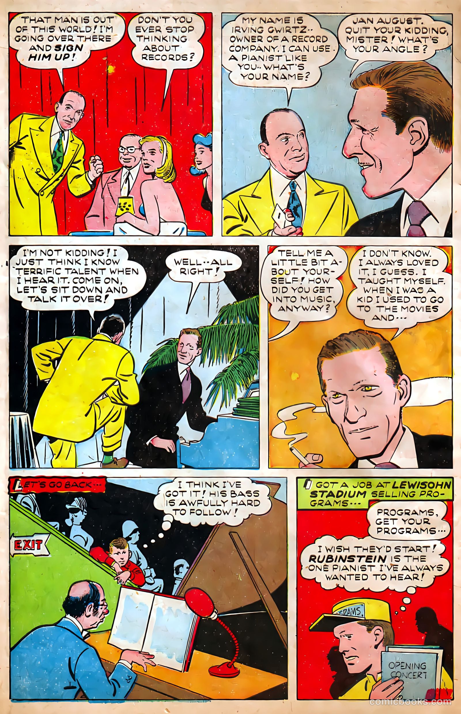 Juke Box Comics #3 (1948) — page 12 of 53