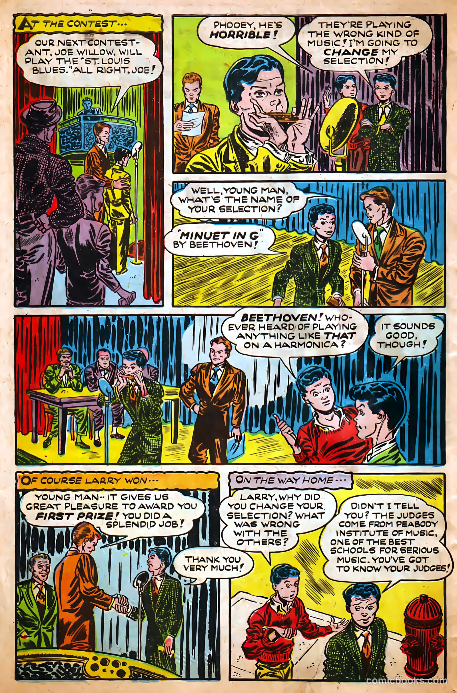 Juke Box Comics #3 (1948) — page 48 of 53