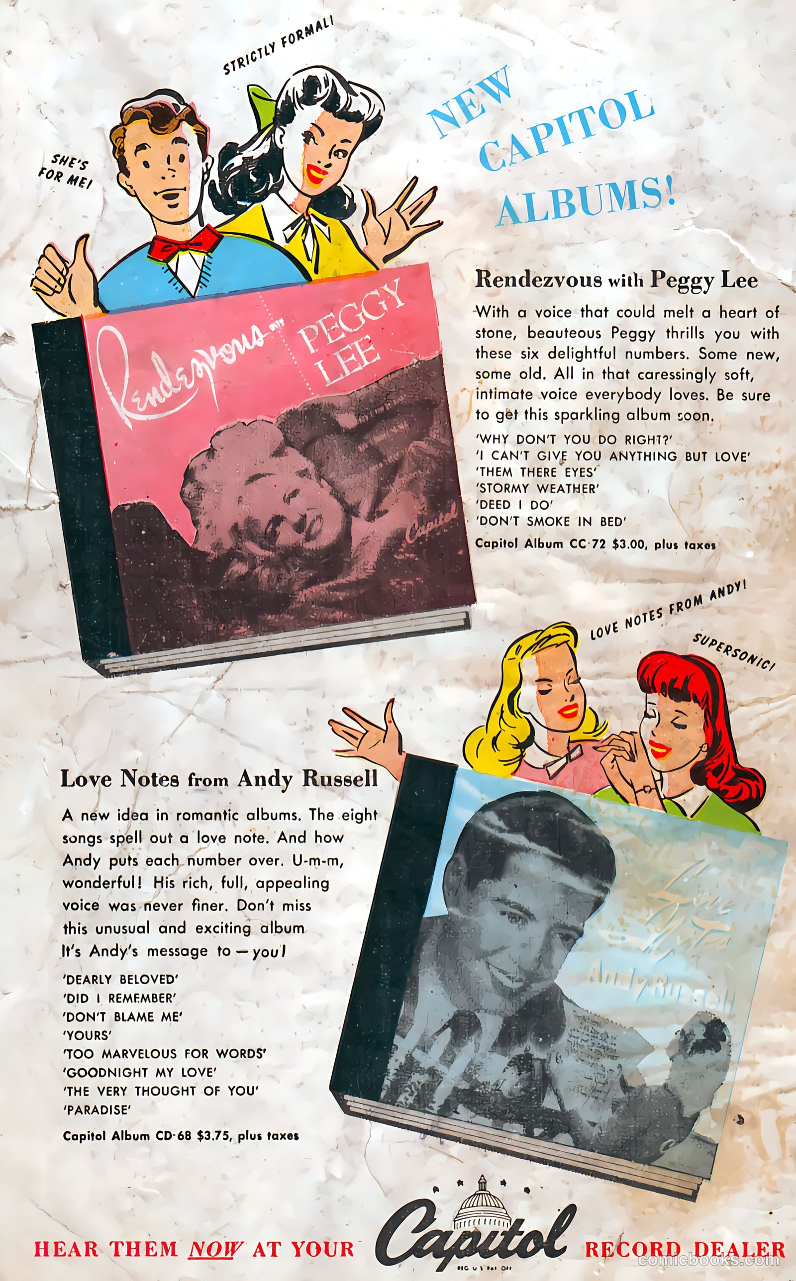 Juke Box Comics #3 (1948) — page 52 of 53
