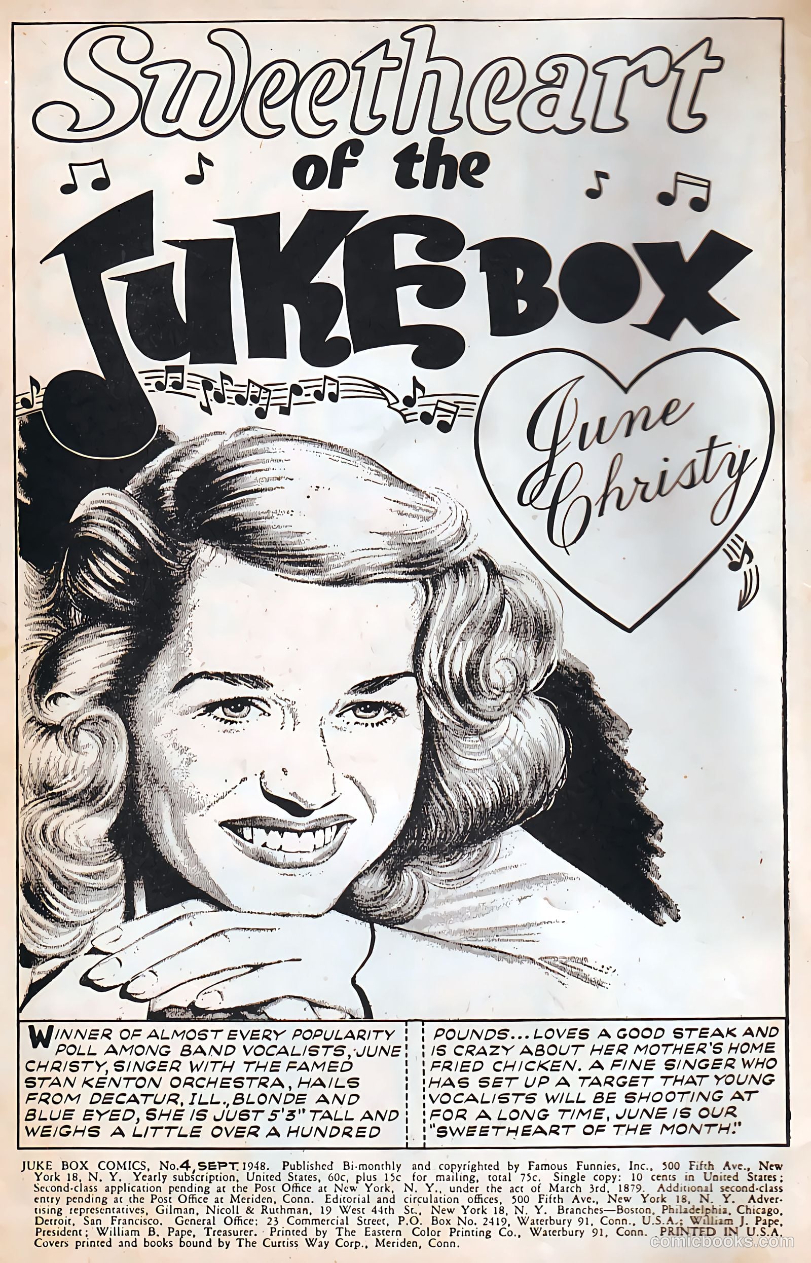 Juke Box Comics #4 (1948) — page 2 of 52