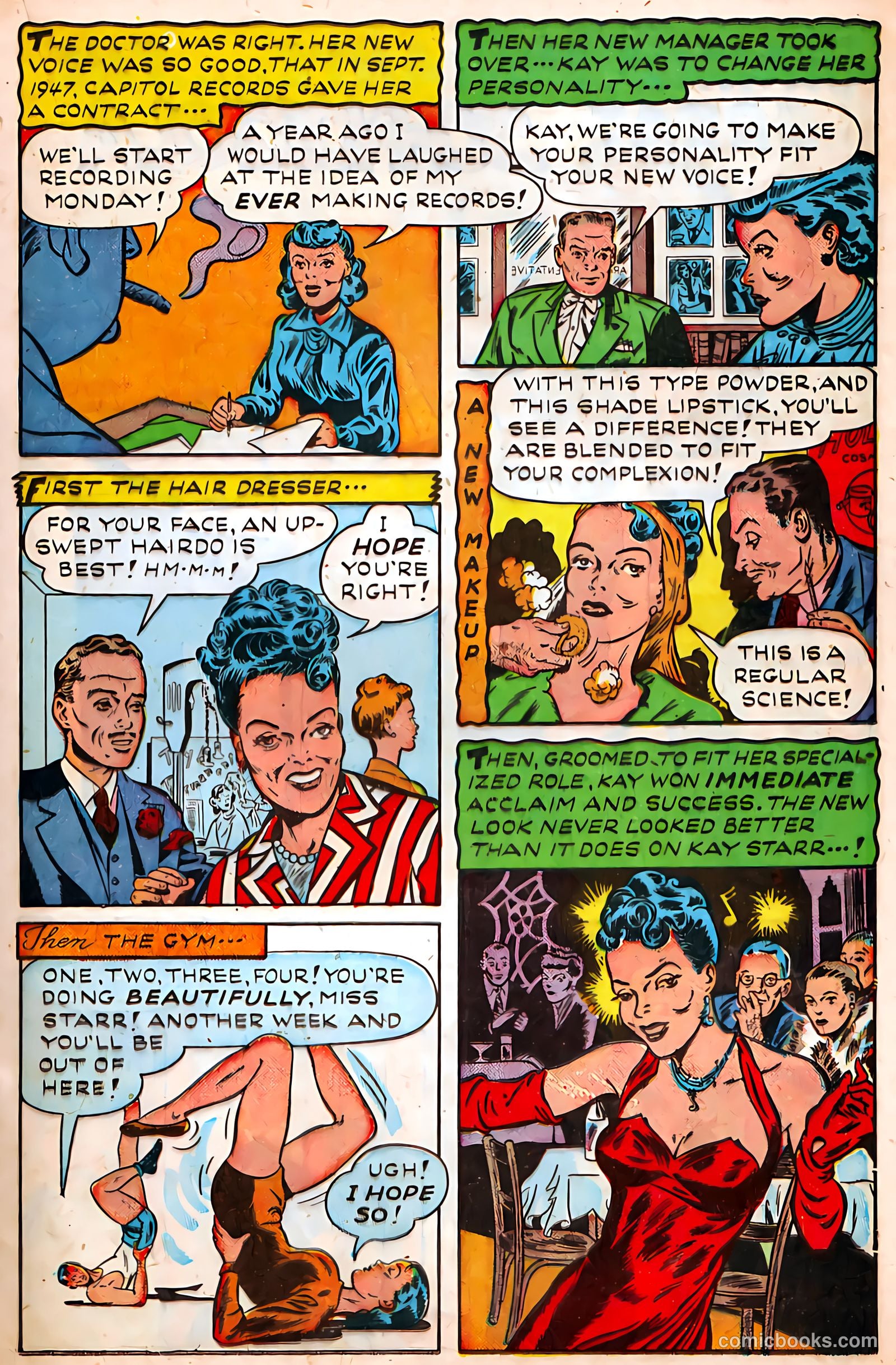 Juke Box Comics #4 (1948) — page 21 of 52