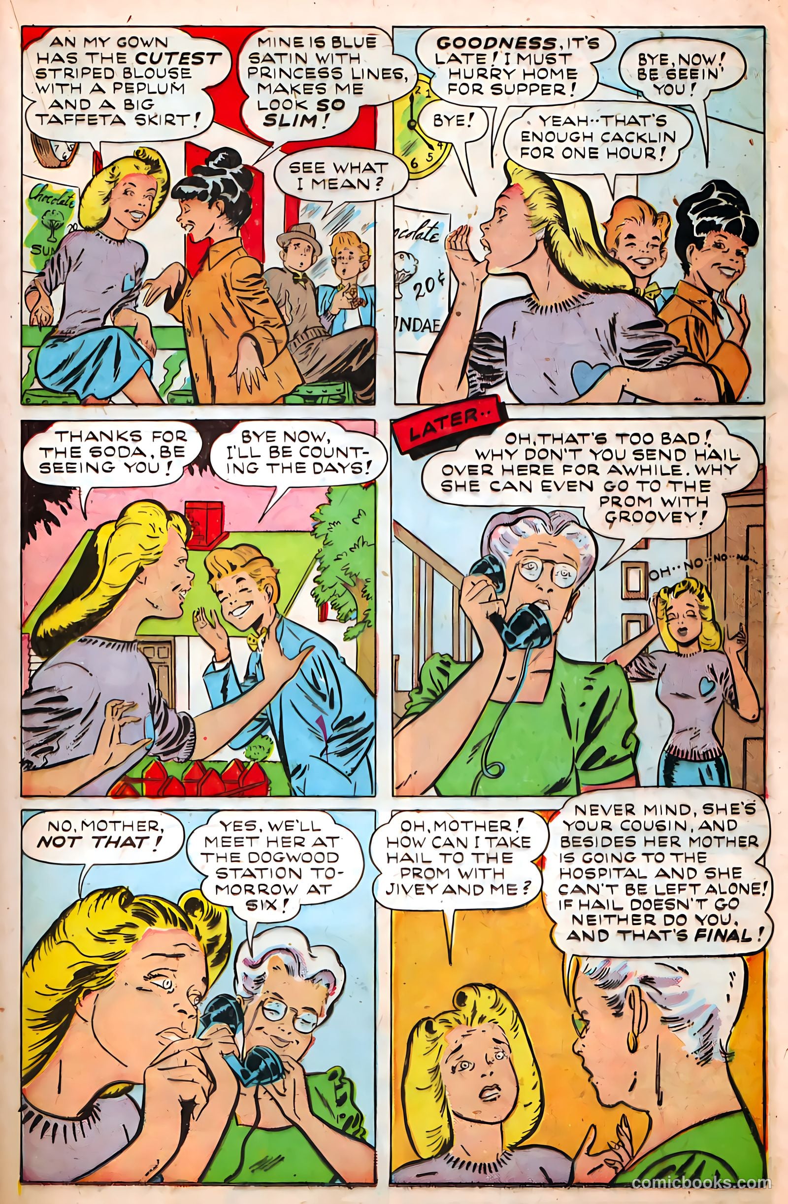 Juke Box Comics #4 (1948) — page 33 of 52
