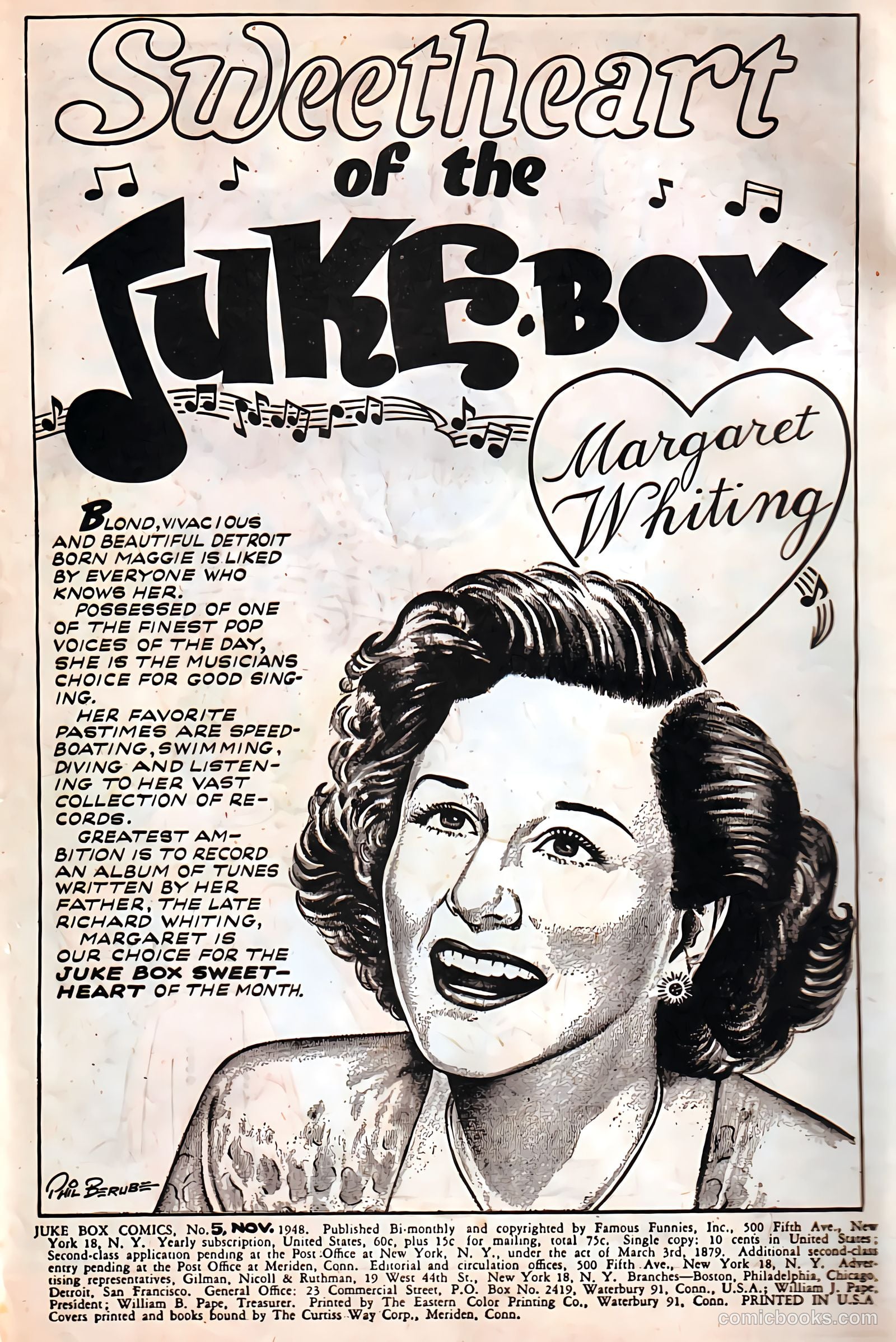 Juke Box Comics #5 (1948) — page 2 of 52