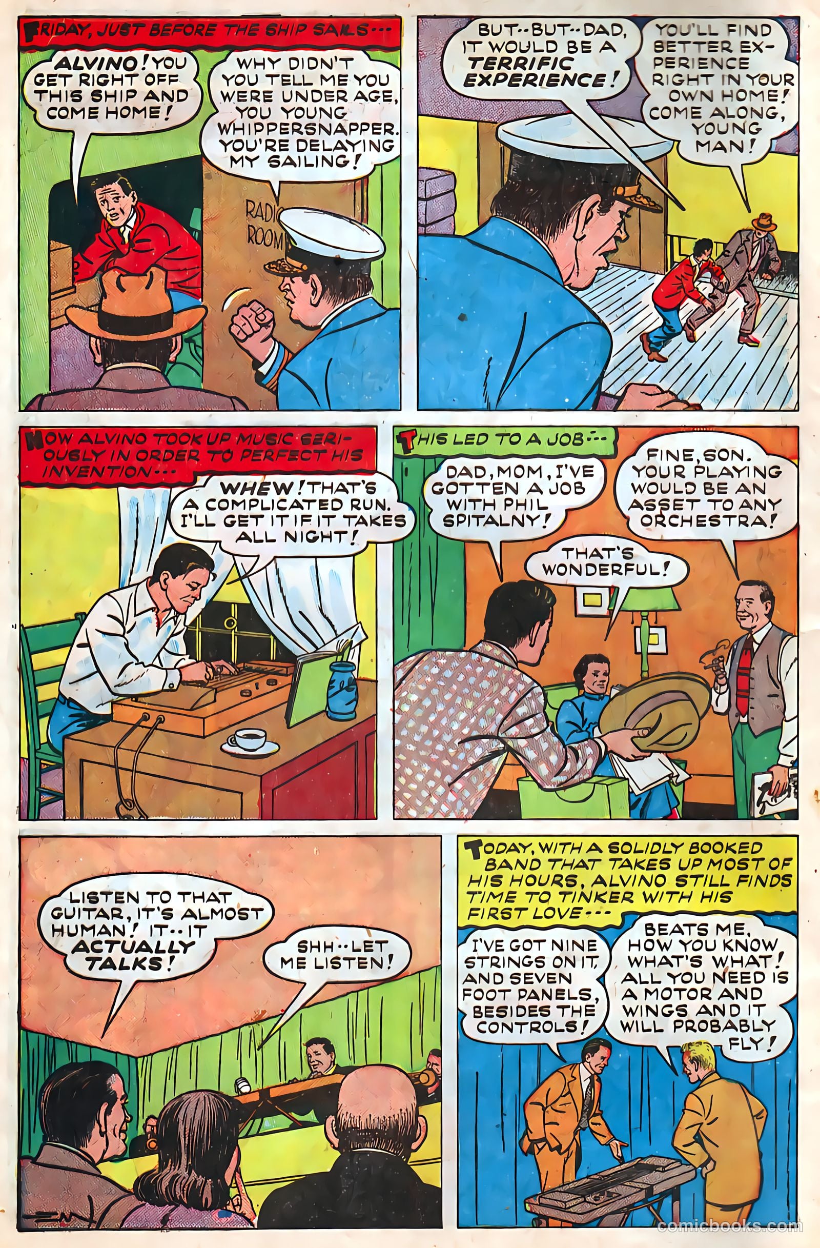 Juke Box Comics #5 (1948) — page 6 of 52
