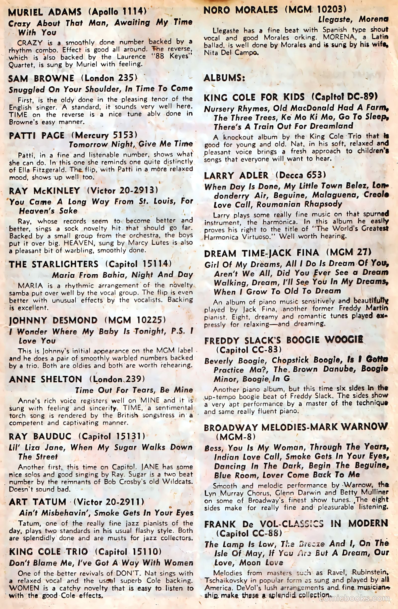 Juke Box Comics #5 (1948) — page 15 of 52