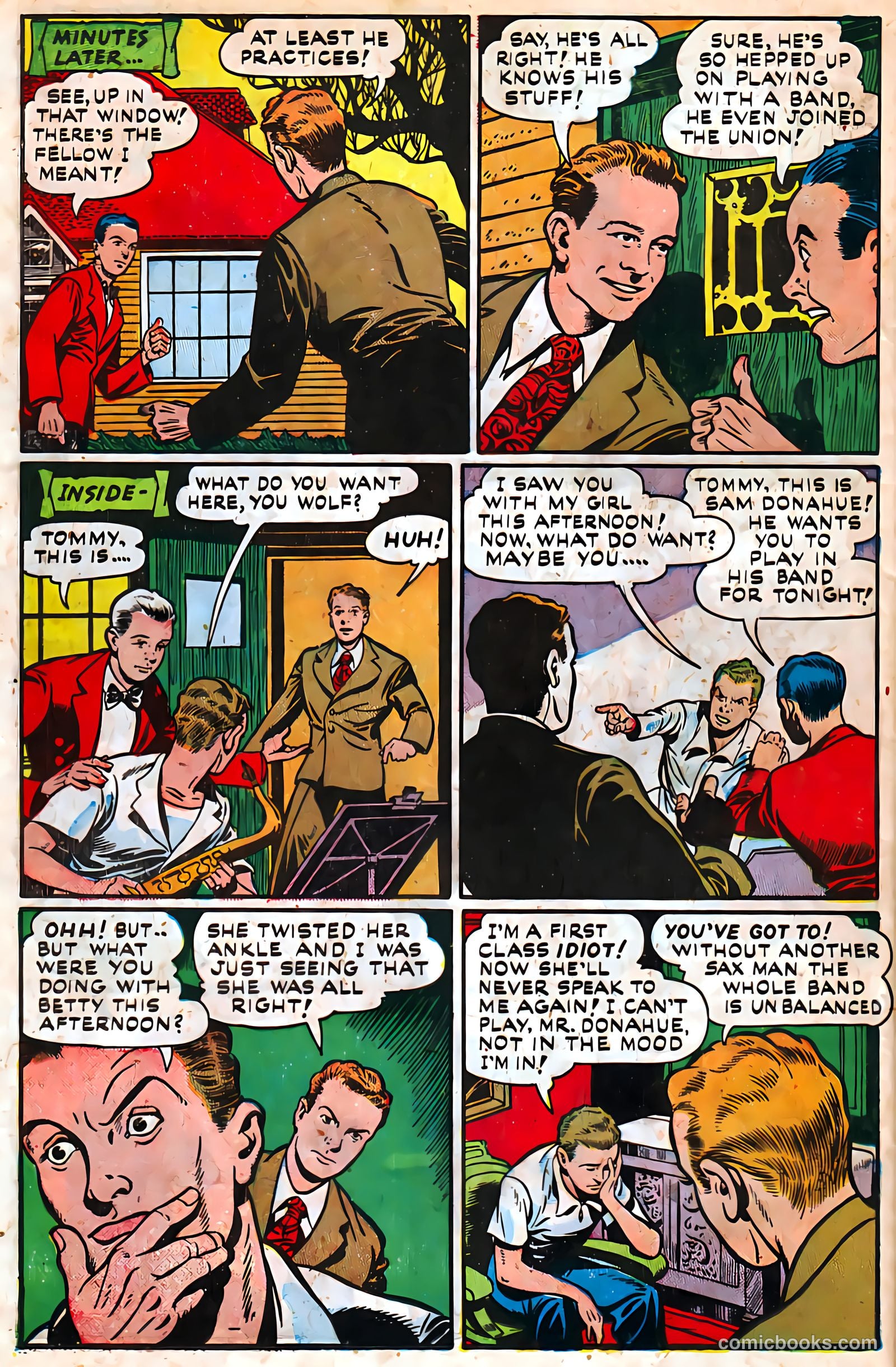 Juke Box Comics #5 (1948) — page 36 of 52