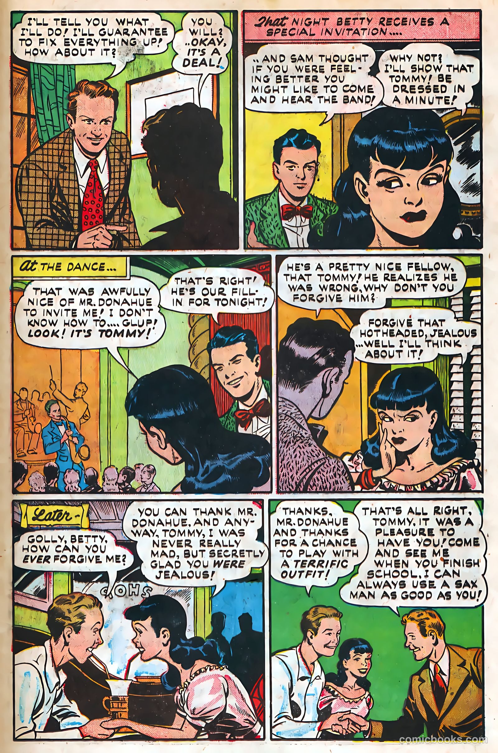 Juke Box Comics #5 (1948) — page 37 of 52
