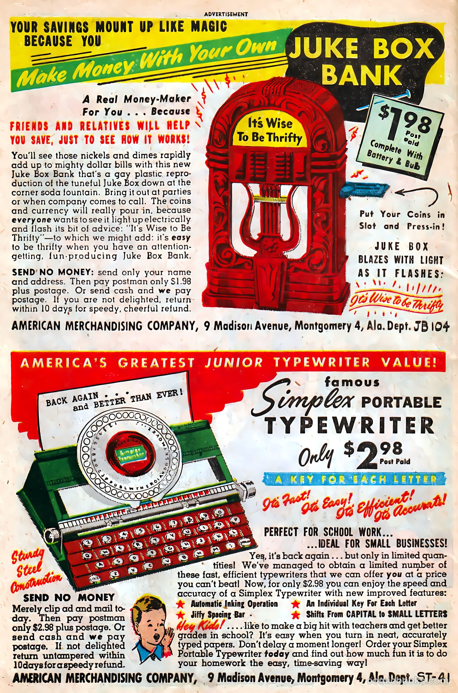 Juke Box Comics #5 (1948) — page 50 of 52