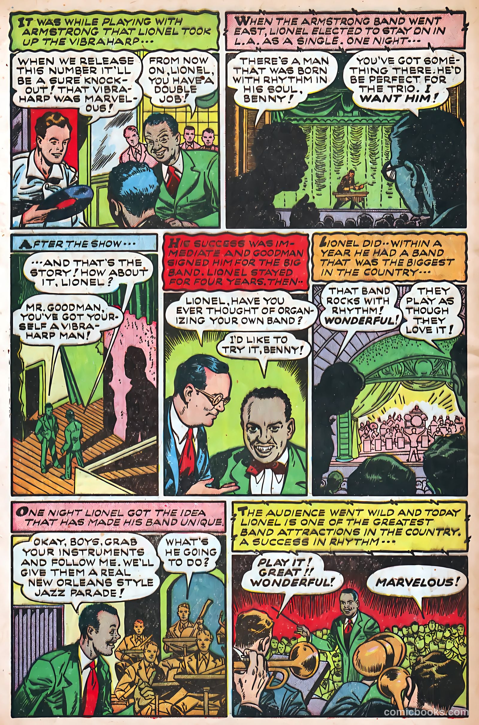Juke Box Comics #6 (1949) — page 6 of 53