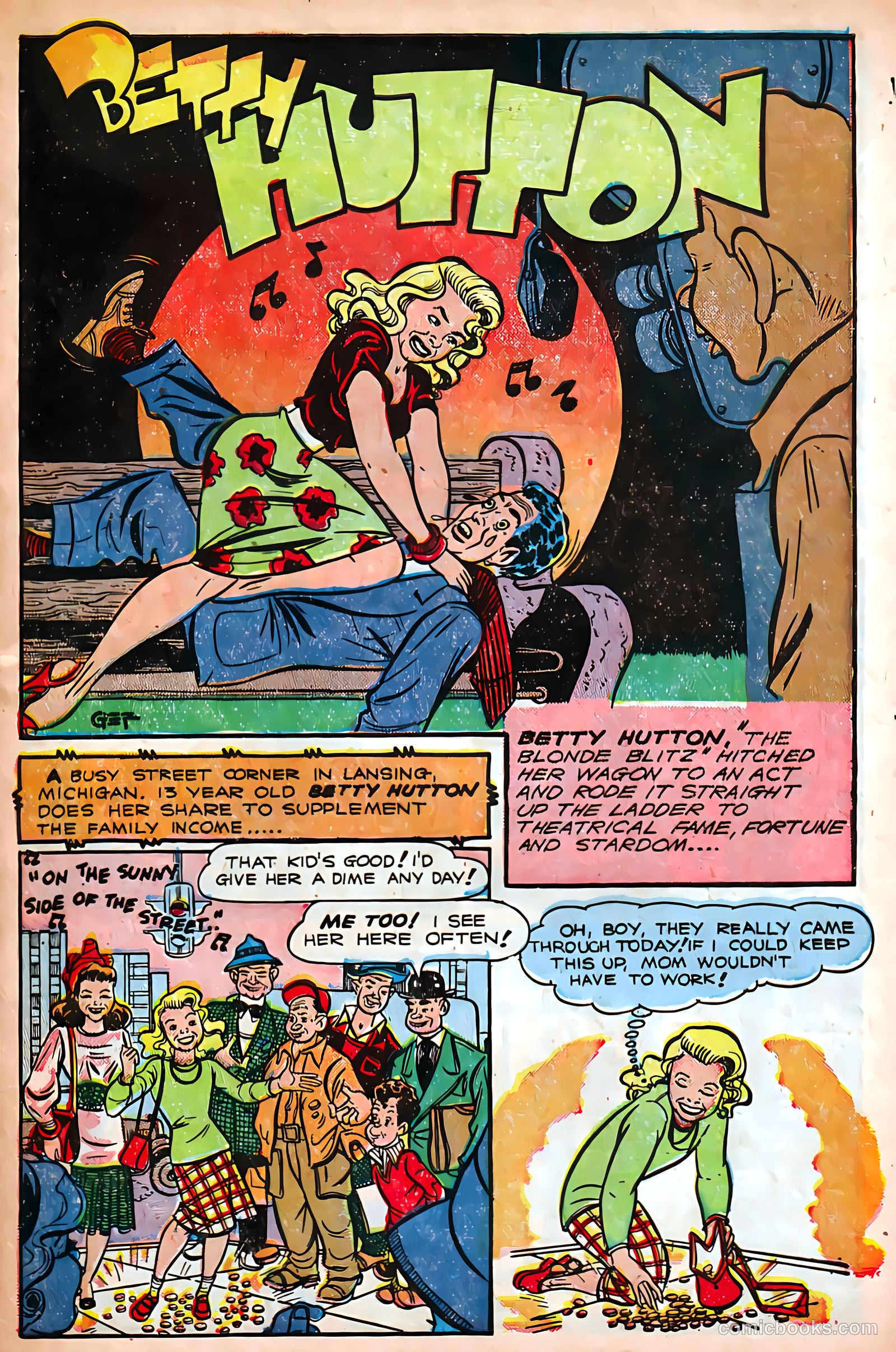 Juke Box Comics #6 (1949) — page 7 of 53