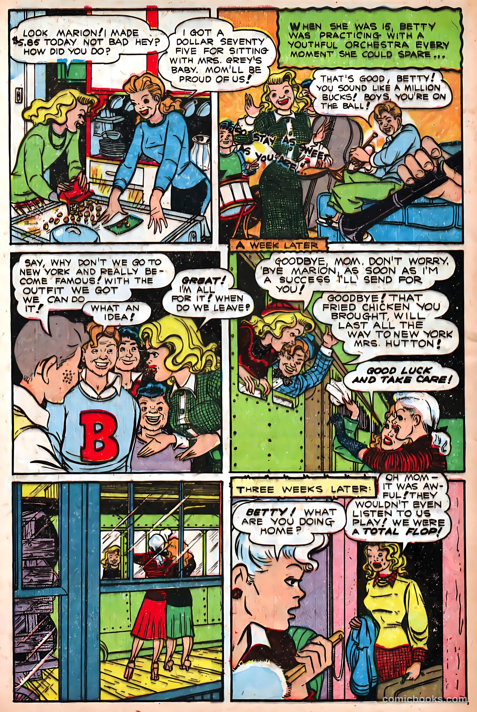 Juke Box Comics #6 (1949) — page 8 of 53