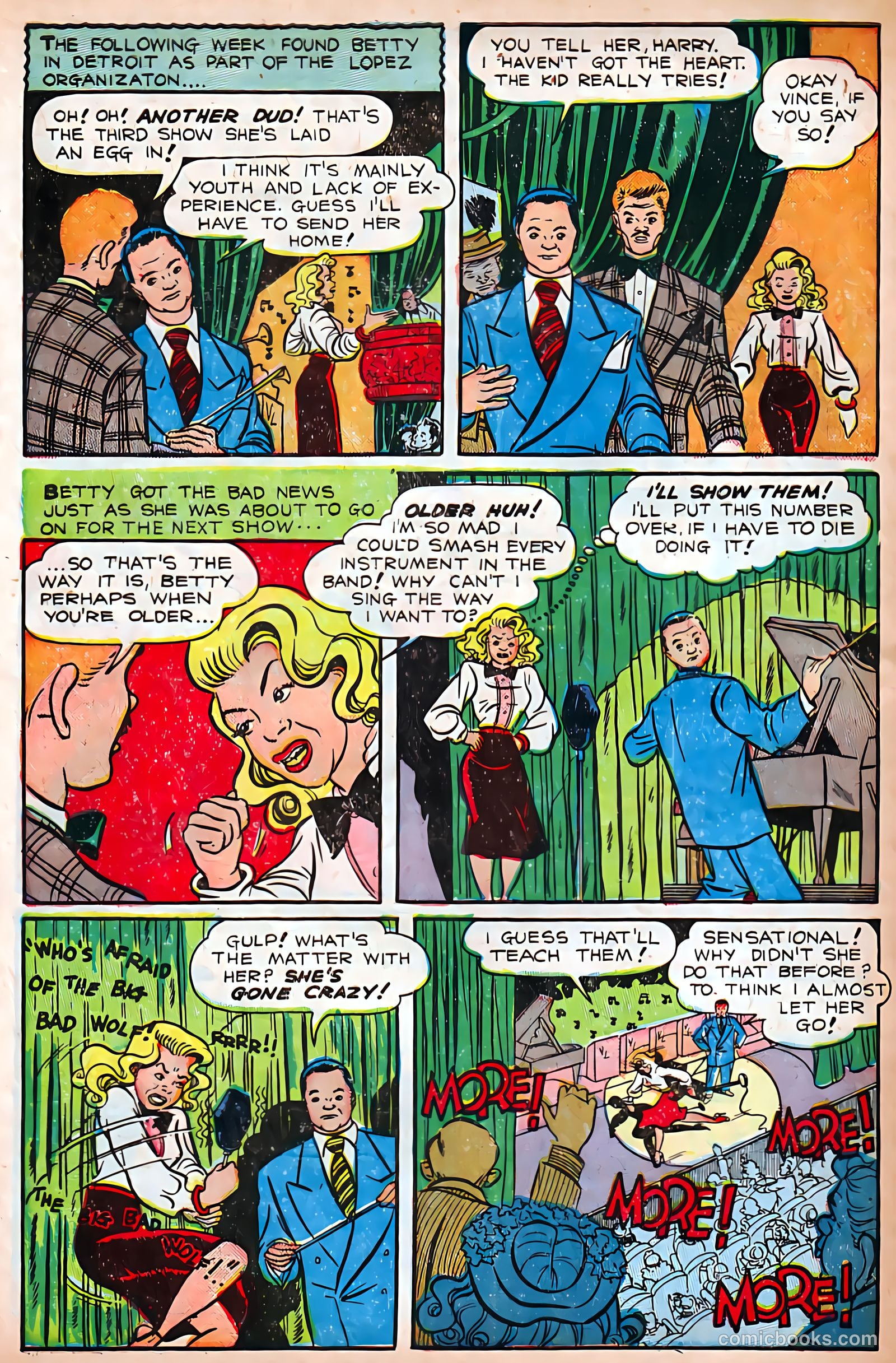 Juke Box Comics #6 (1949) — page 10 of 53