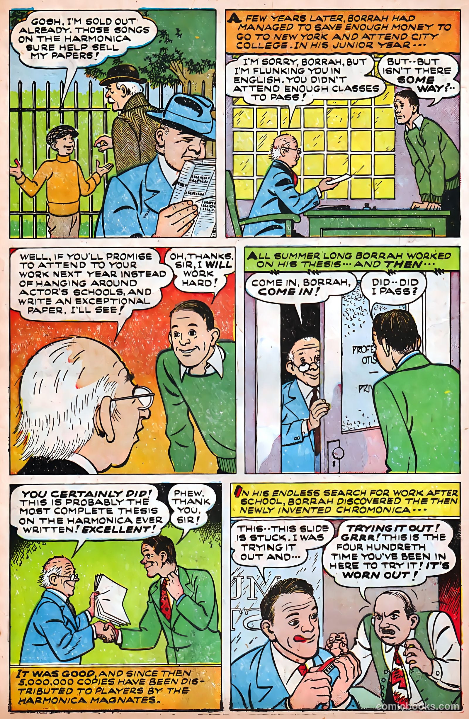 Juke Box Comics #6 (1949) — page 17 of 53