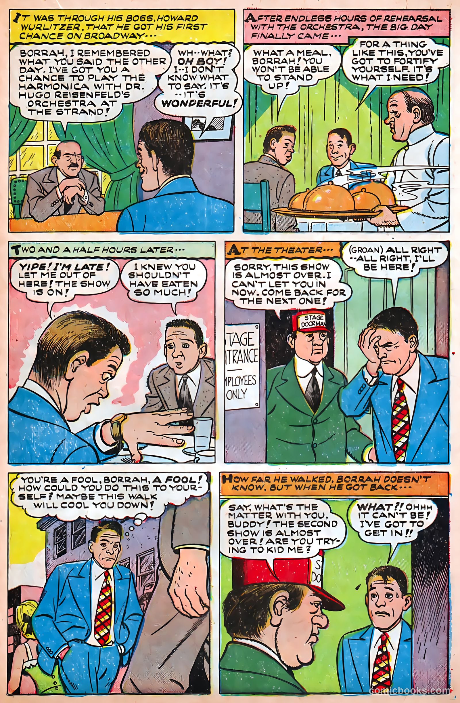 Juke Box Comics #6 (1949) — page 19 of 53